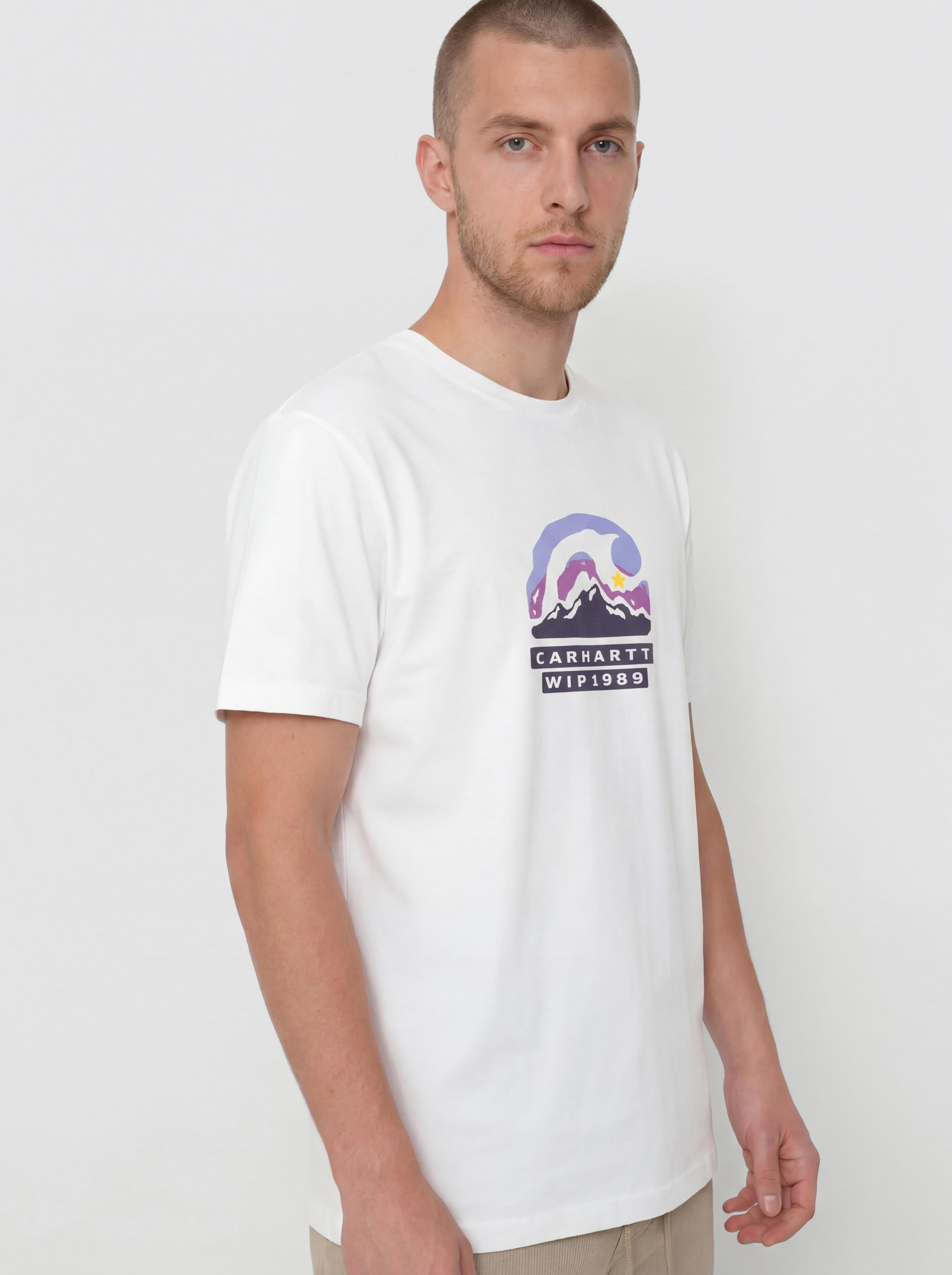 Tricou Carhartt WIP Rising Helix (white)