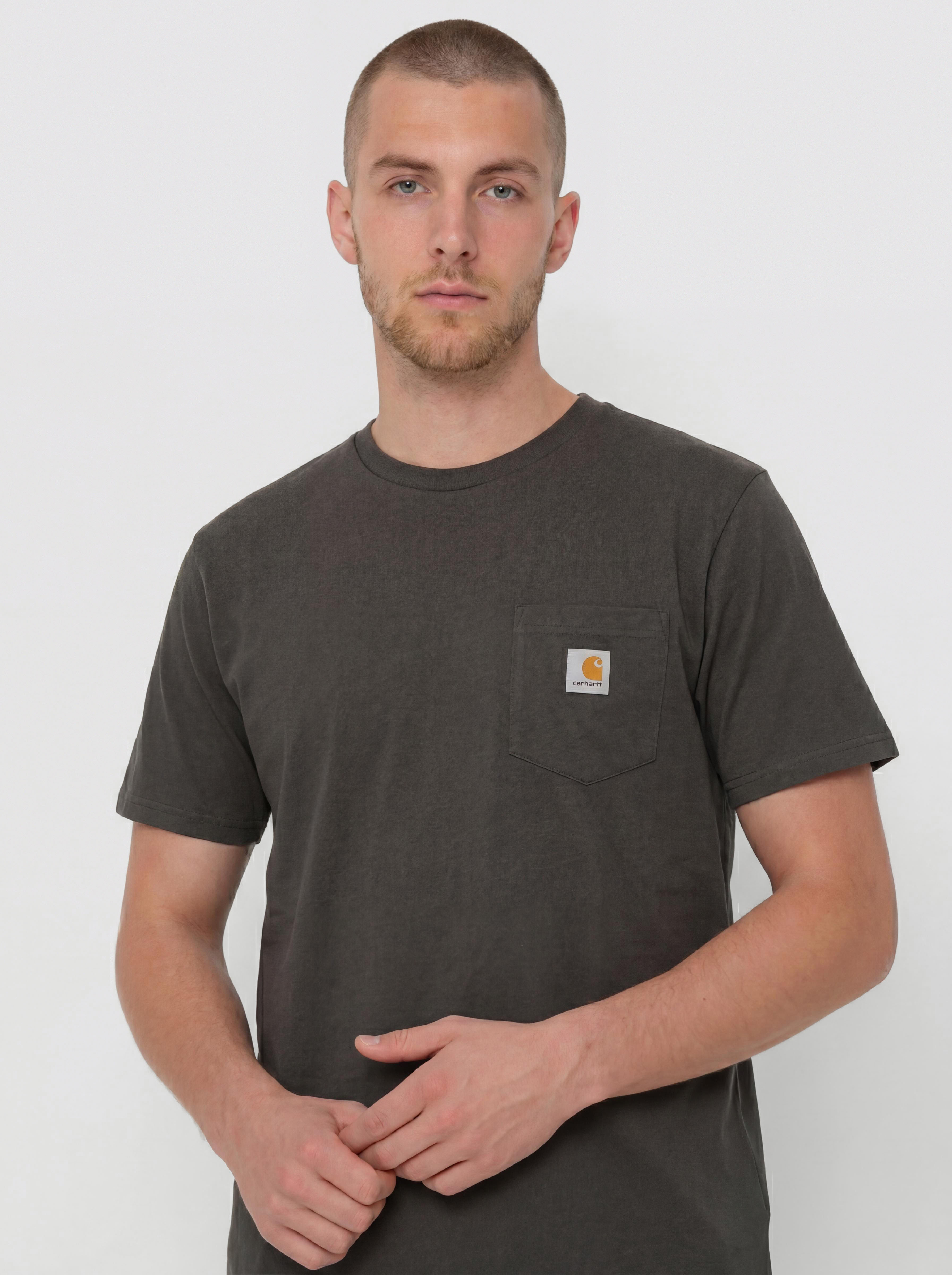 Tricou Carhartt WIP Pocket (oxide green)