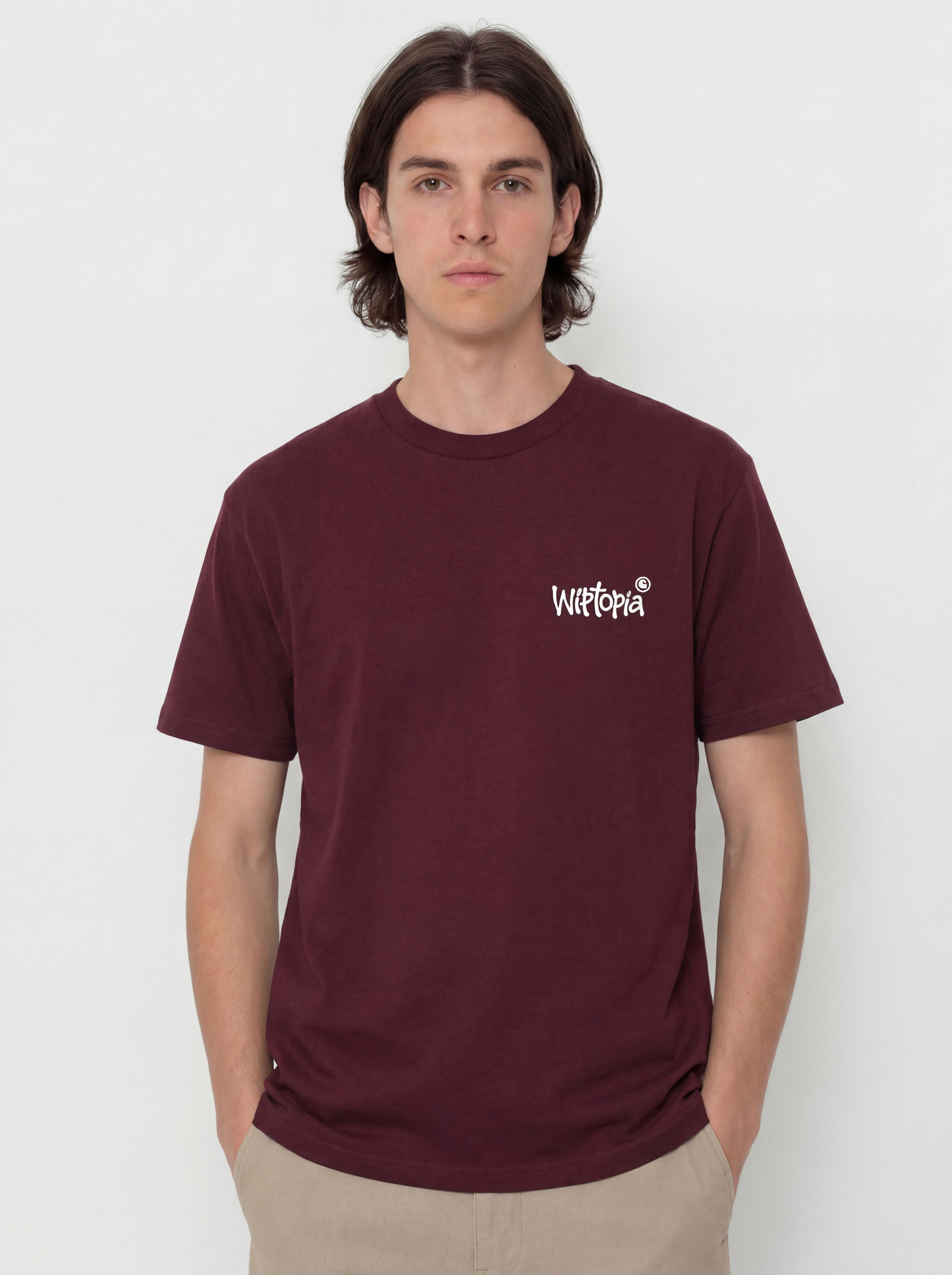 Tricou Carhartt WIP Wiptopia Script (rondo/wax)