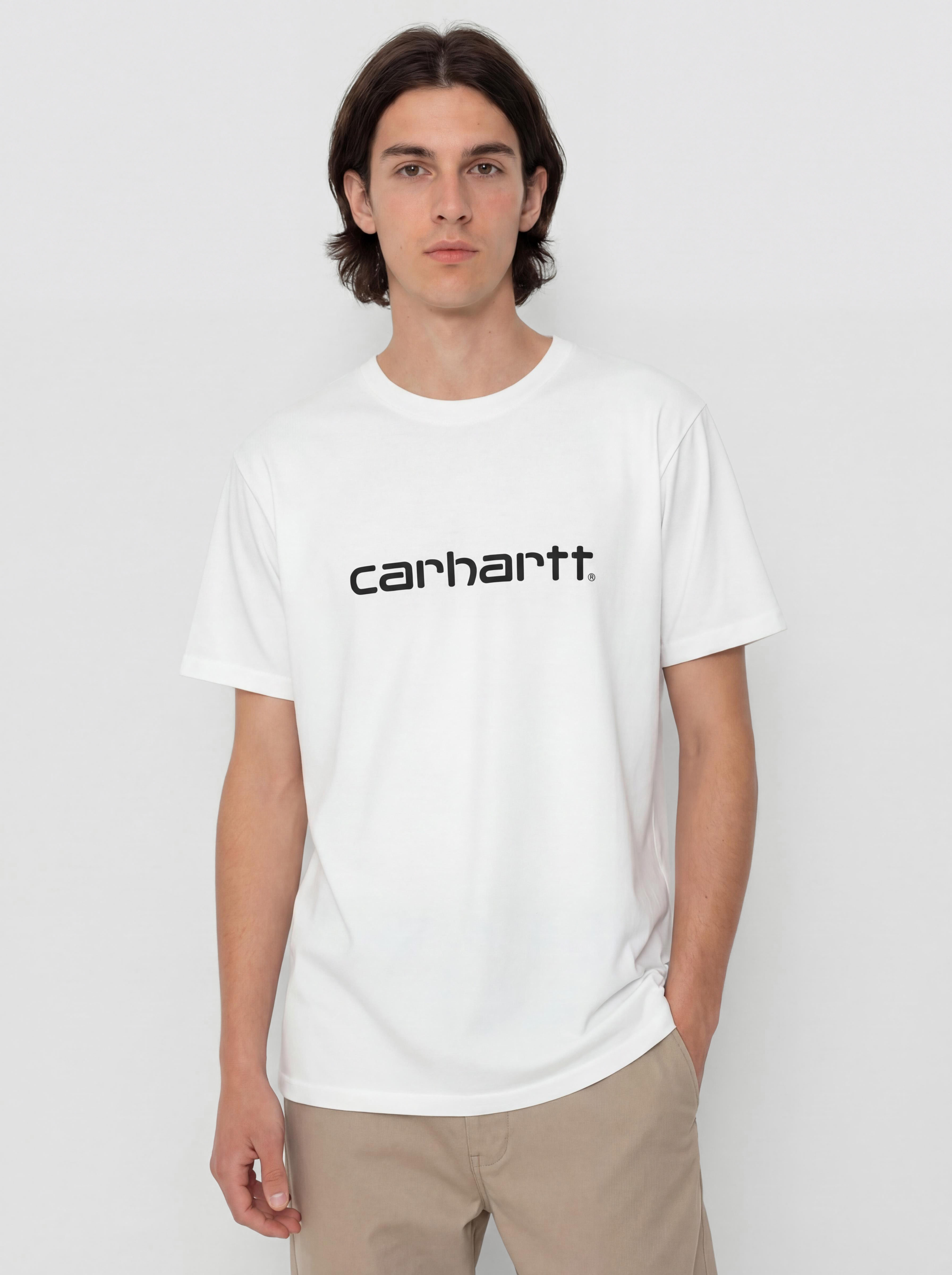 Tricou Carhartt WIP Script (white/black)