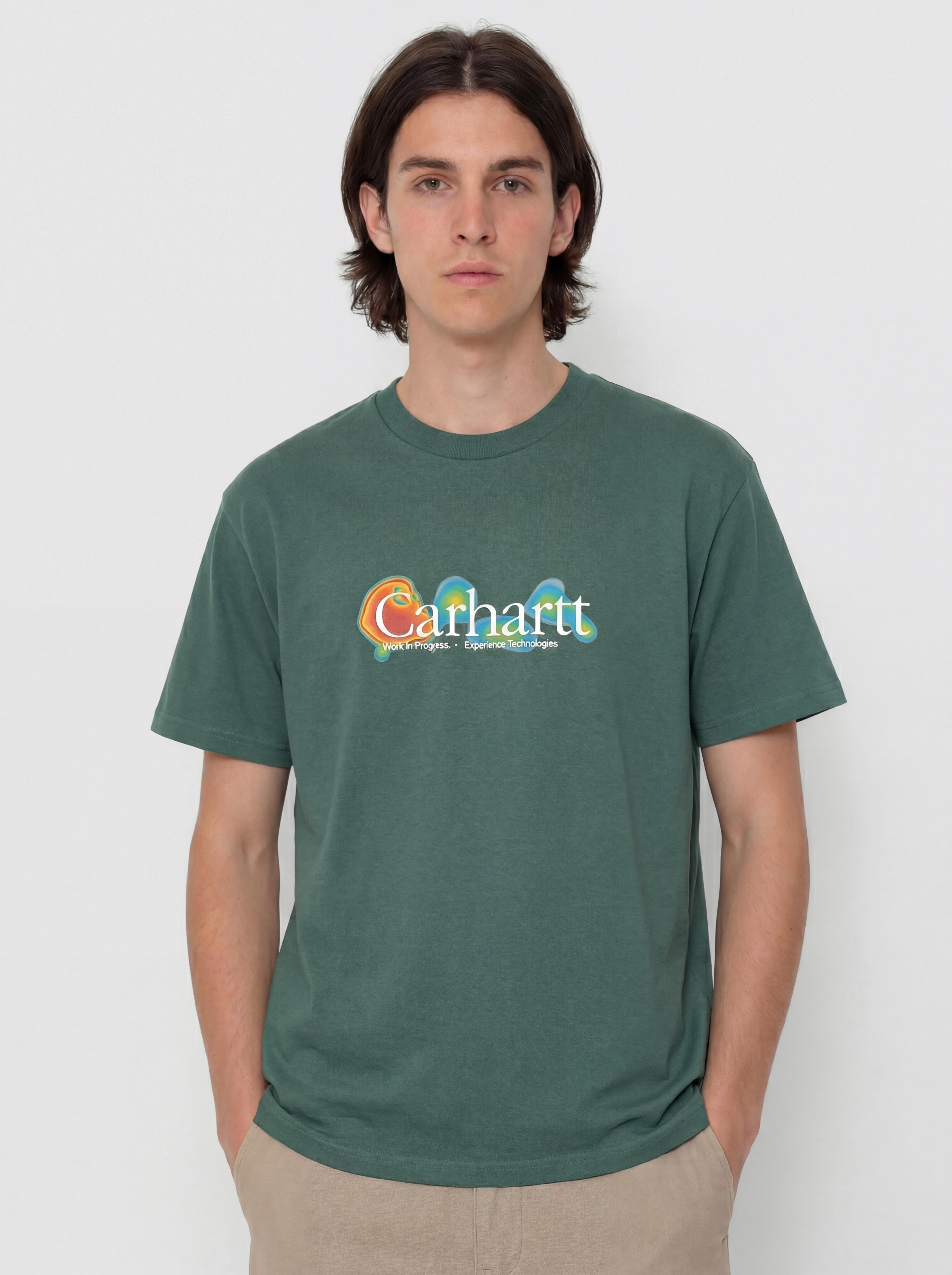 Tricou Carhartt WIP Experiential (silver pine)