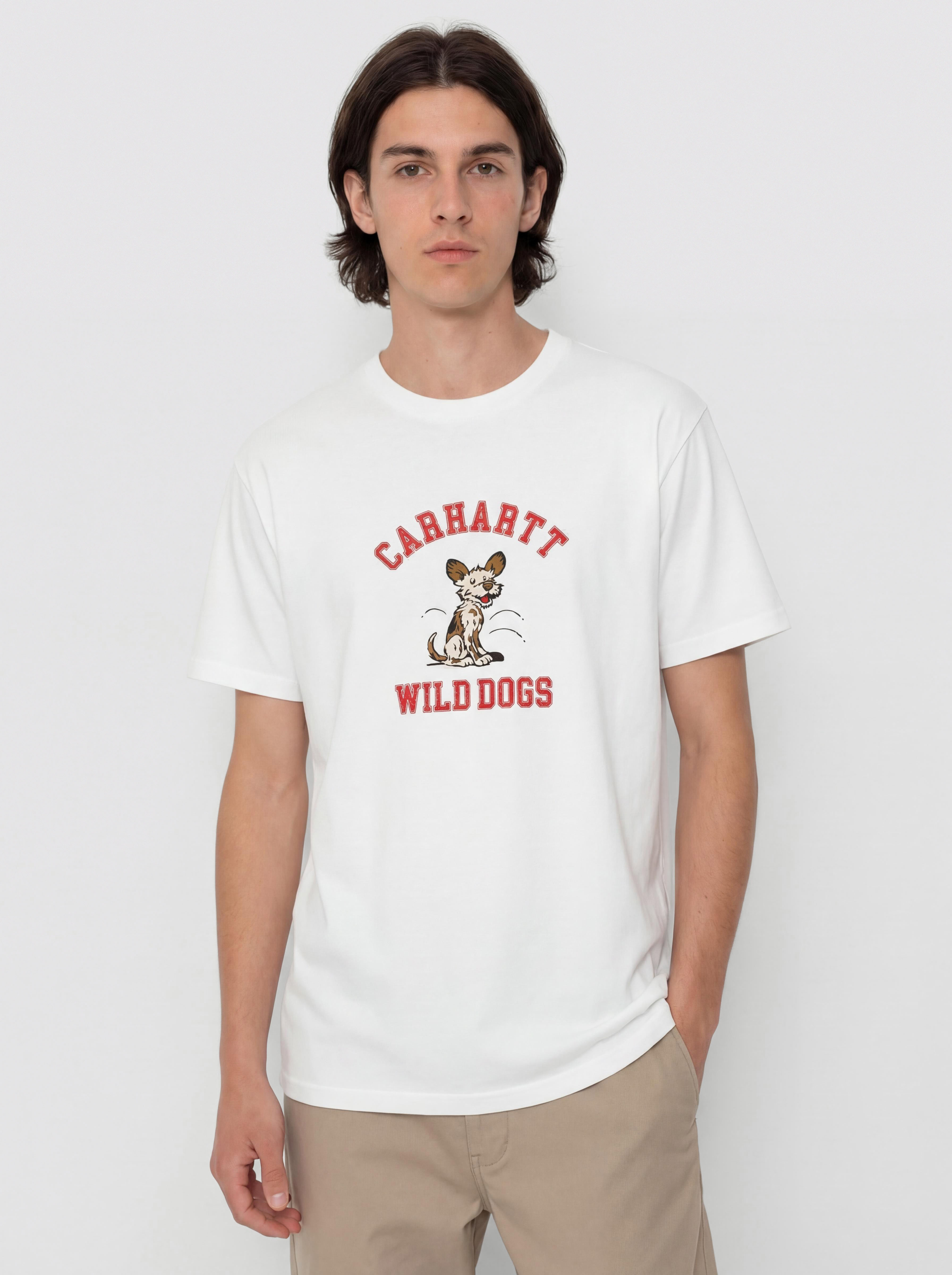 Tricou Carhartt WIP Wild Dog (white)