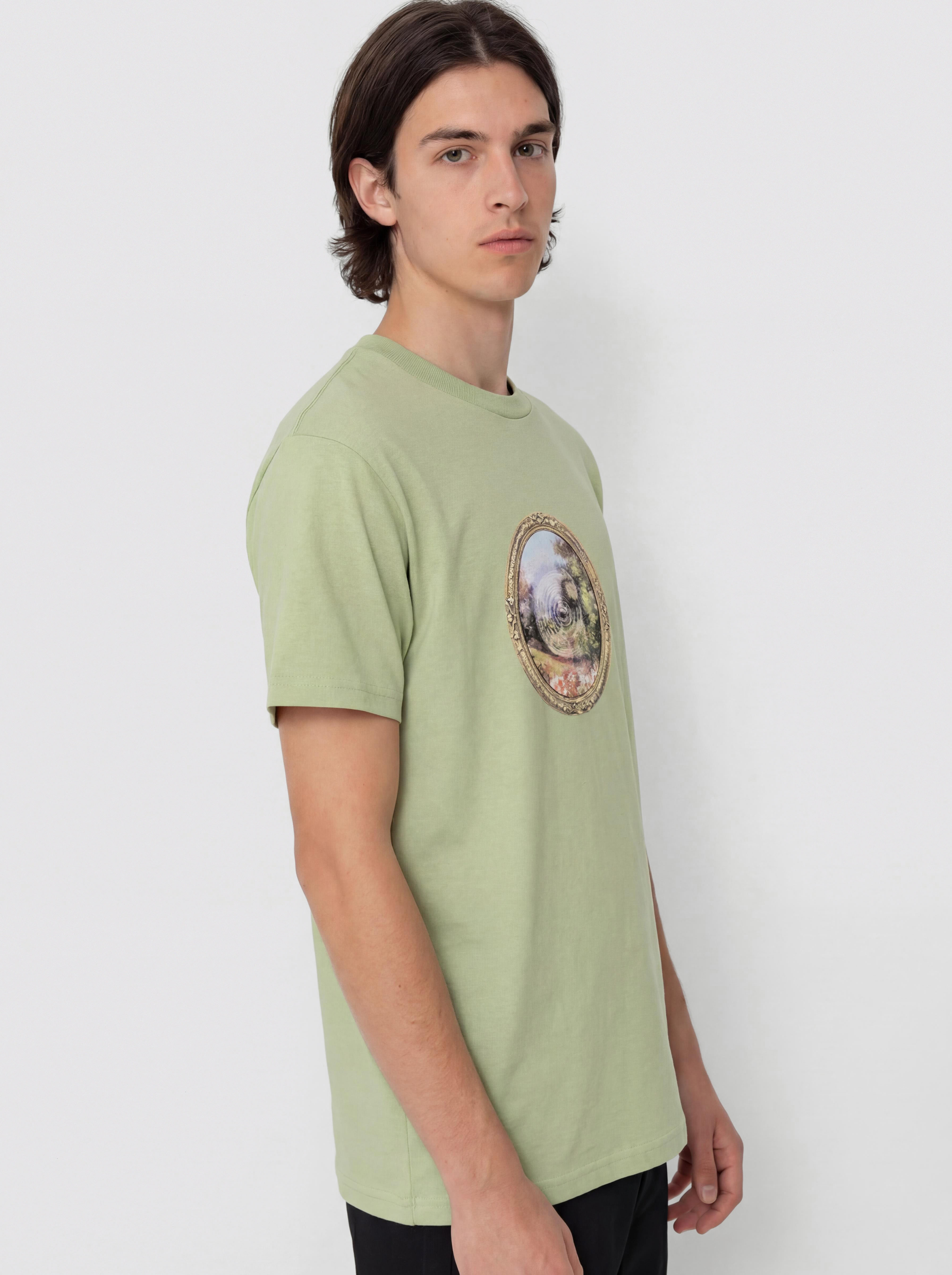 Tricou Carhartt WIP Mirror (pale olive)
