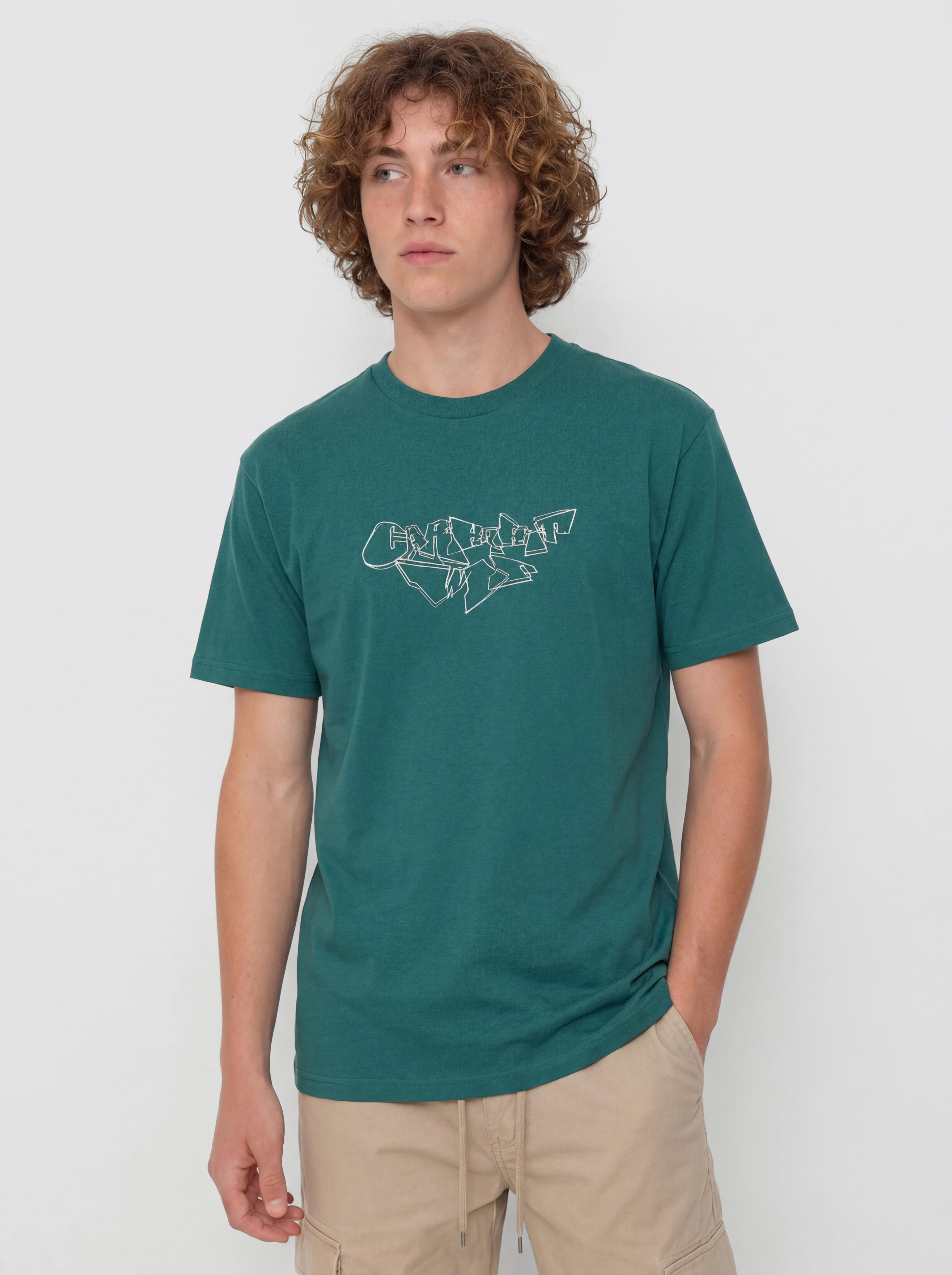 Tricou Carhartt WIP Screwed Up Script (rainforest)