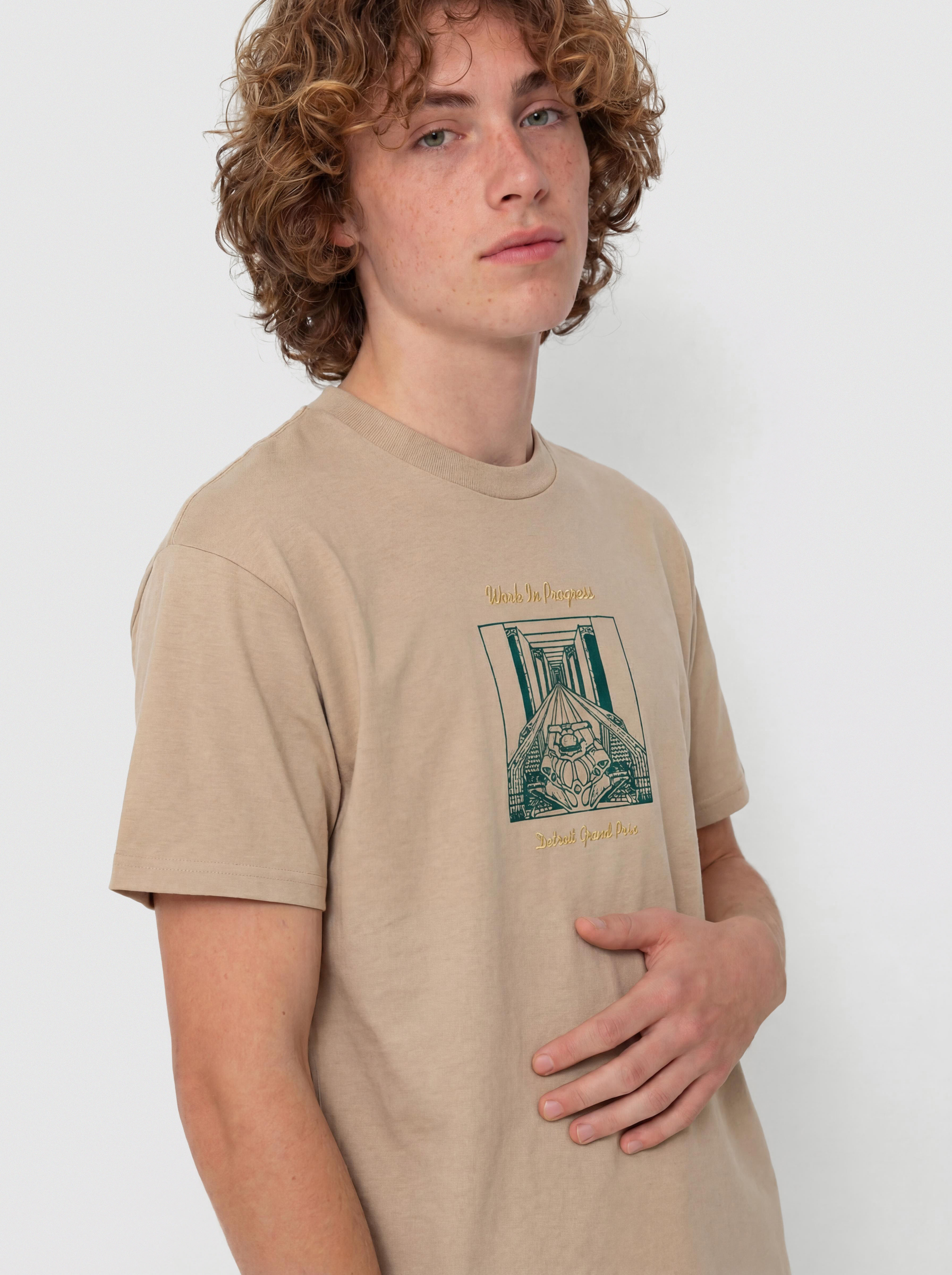 Tricou Carhartt WIP Racer (wall)