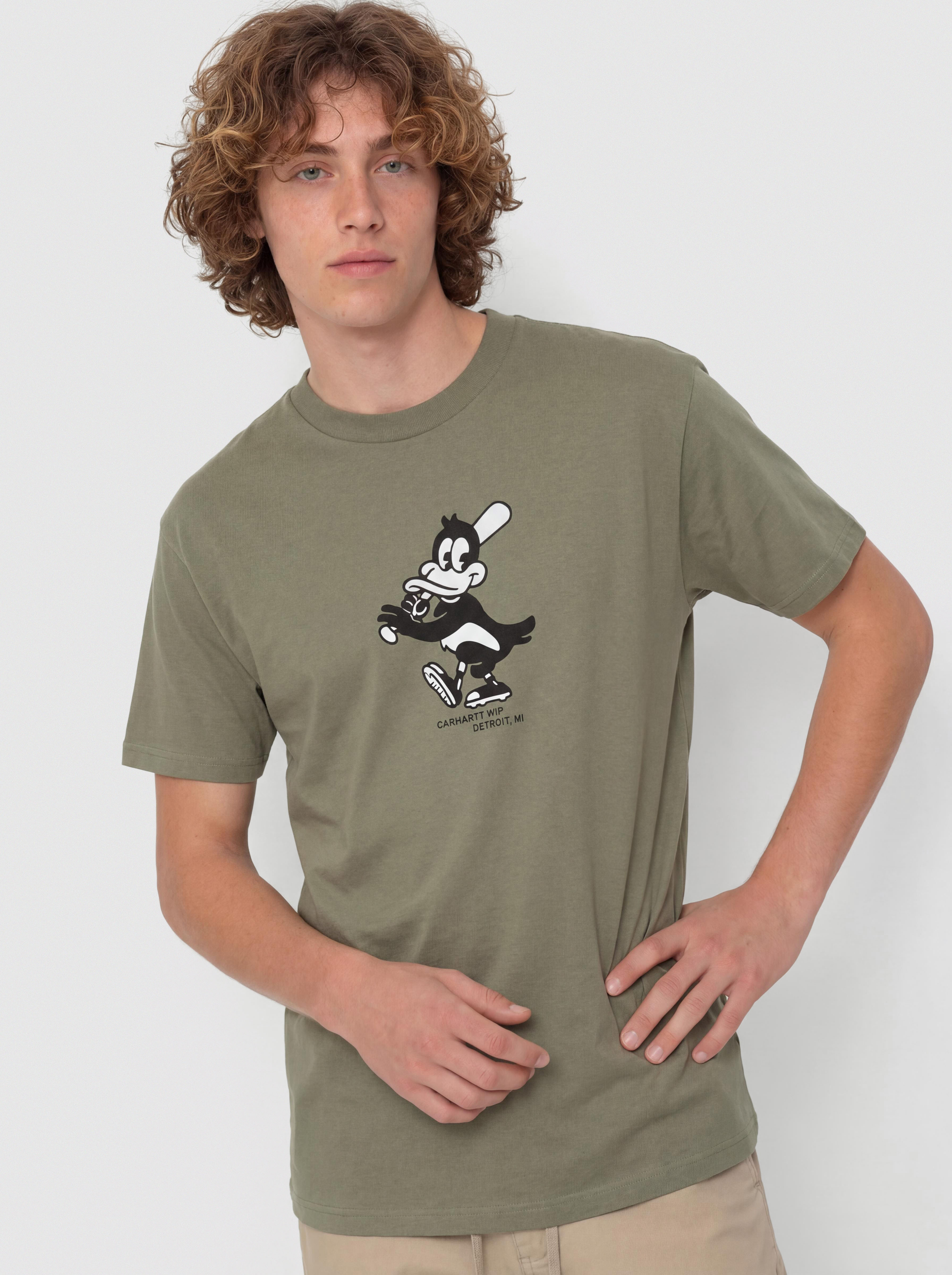 Tricou Carhartt WIP Home Run (dollar green)