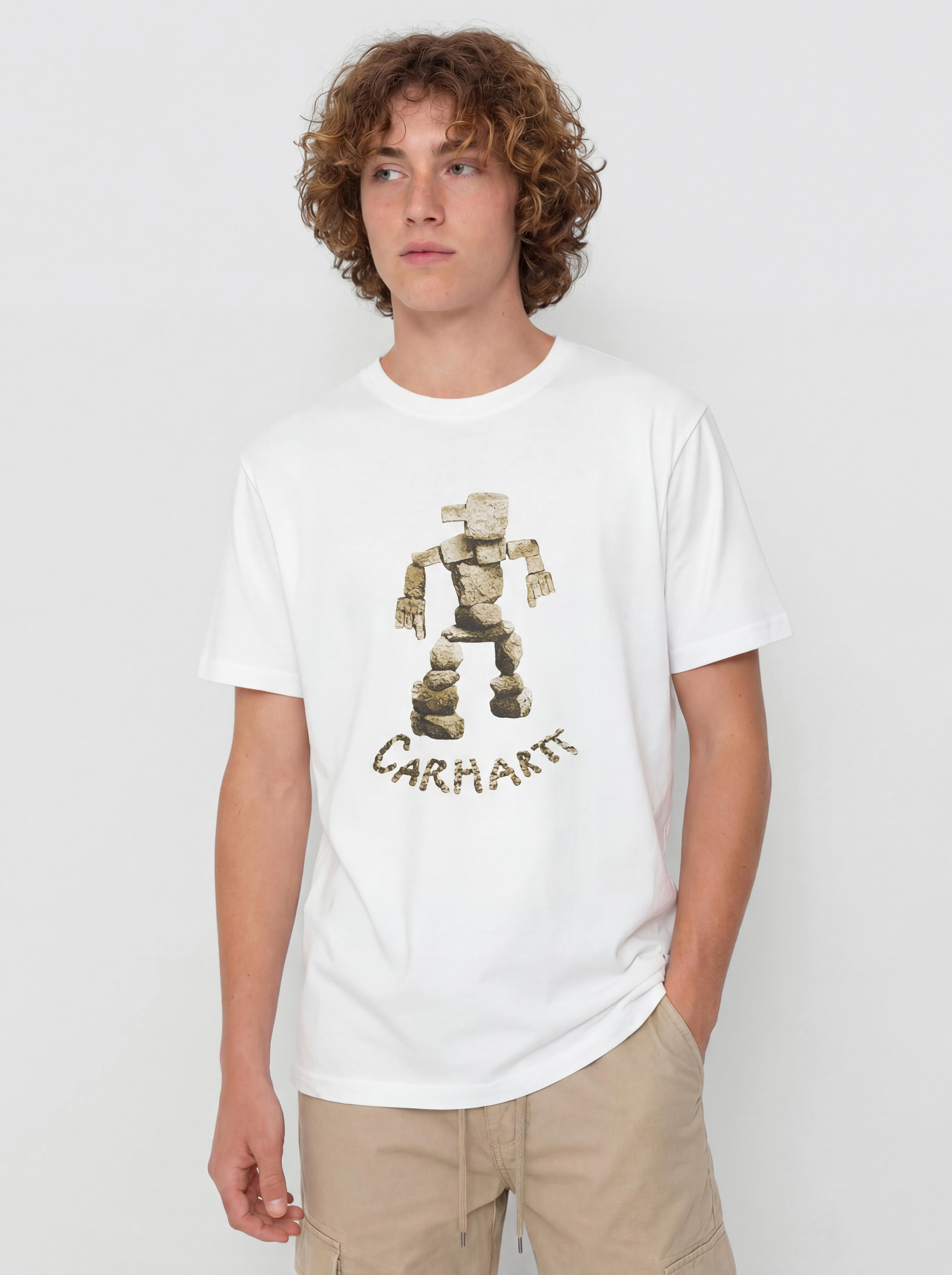 Tricou Carhartt WIP Cairn Man (white)