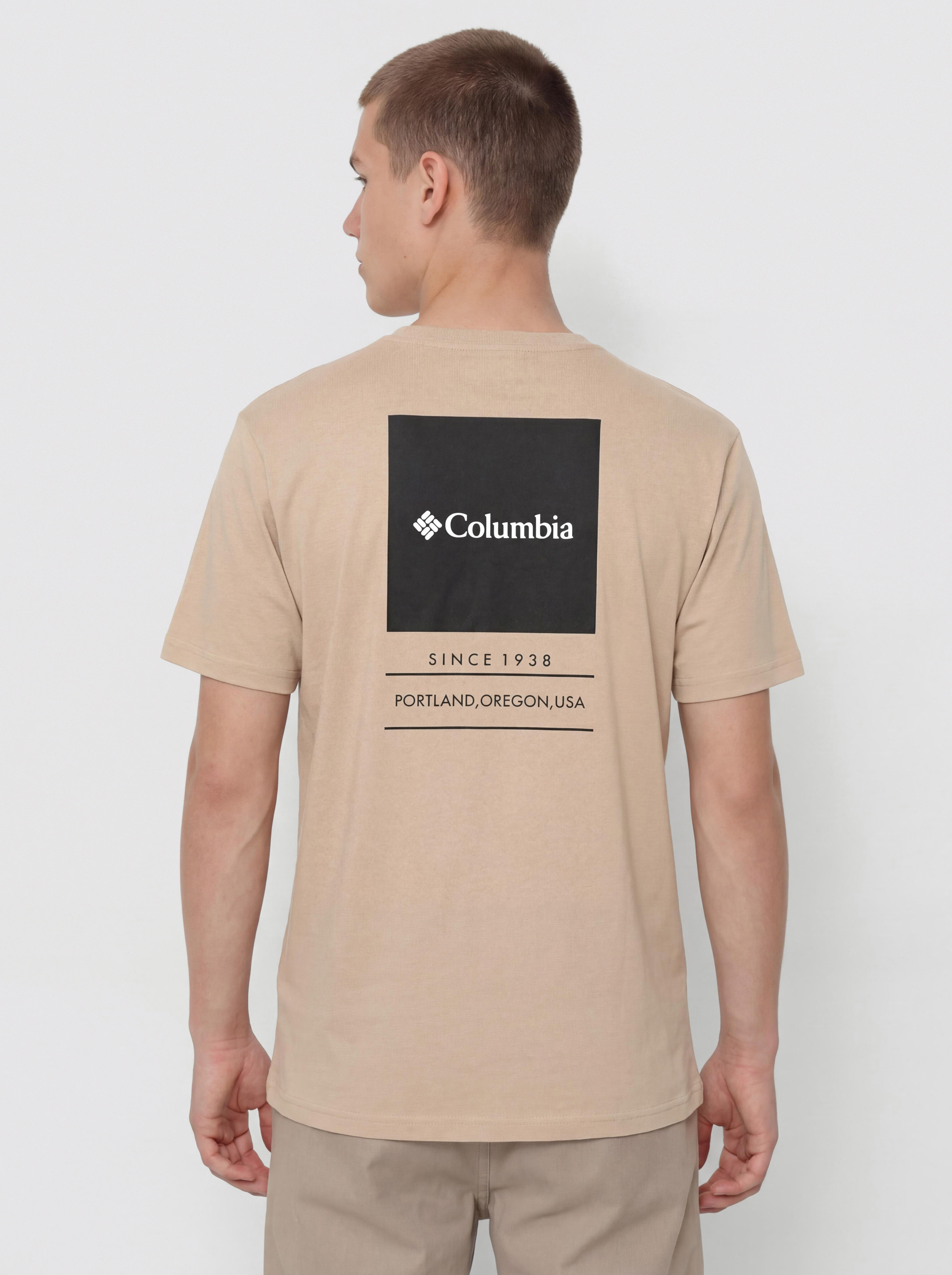 Tricou Columbia Barton Springs (ancient fossil)