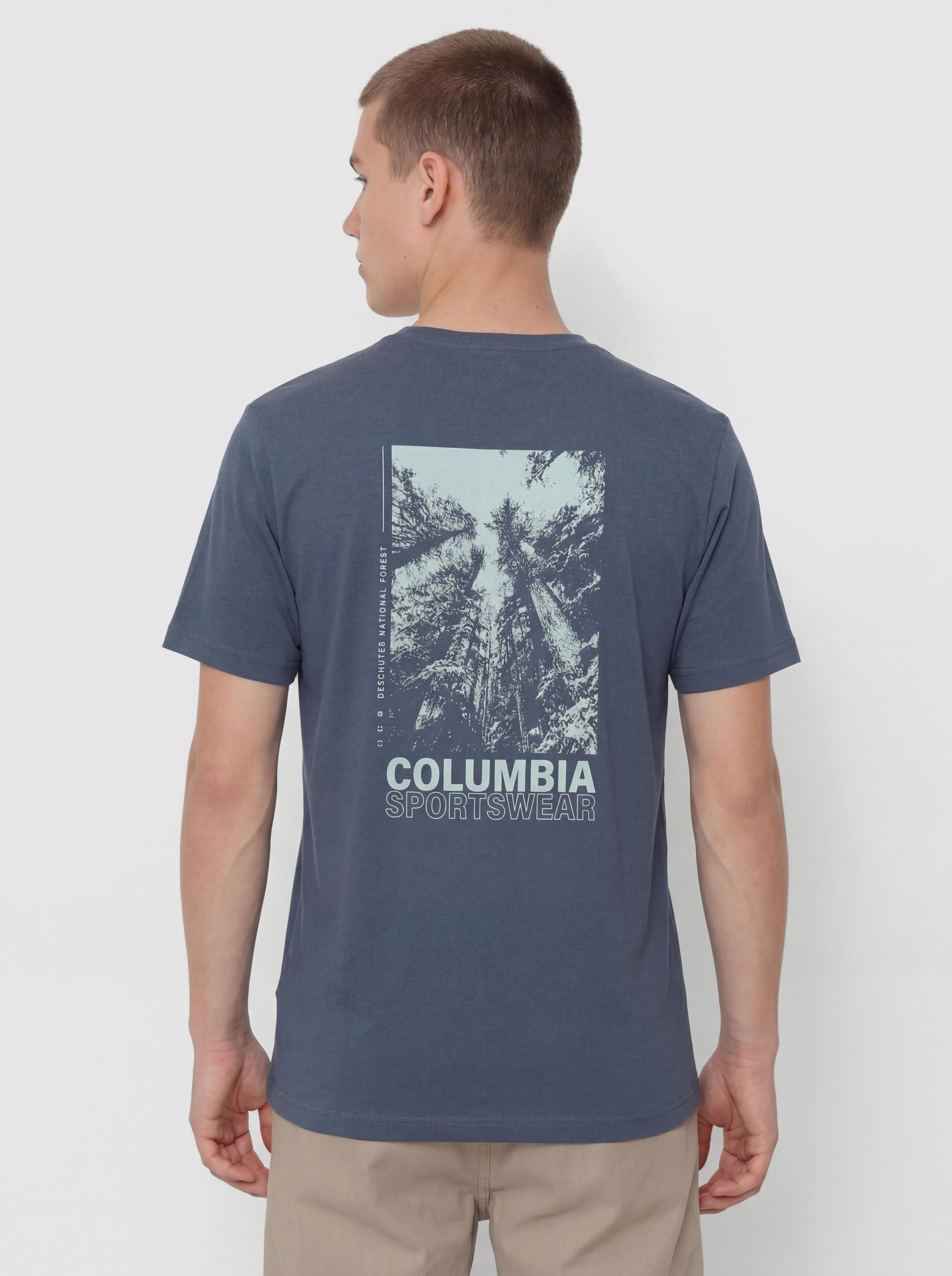 Tricou Columbia Rapid Ridge (dark mountain/amazing heights)