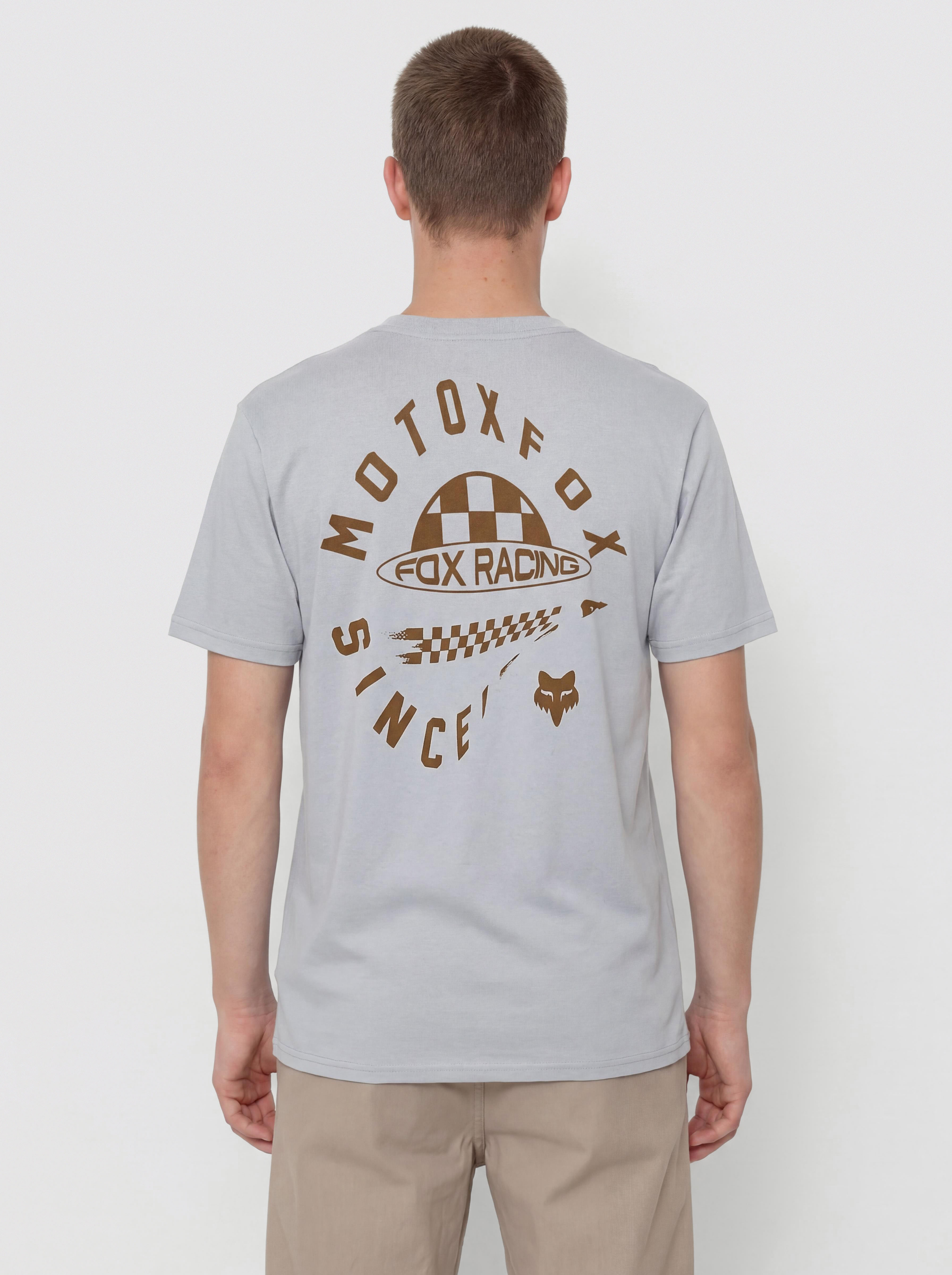 Tricou Fox Planet Moto (steel grey)