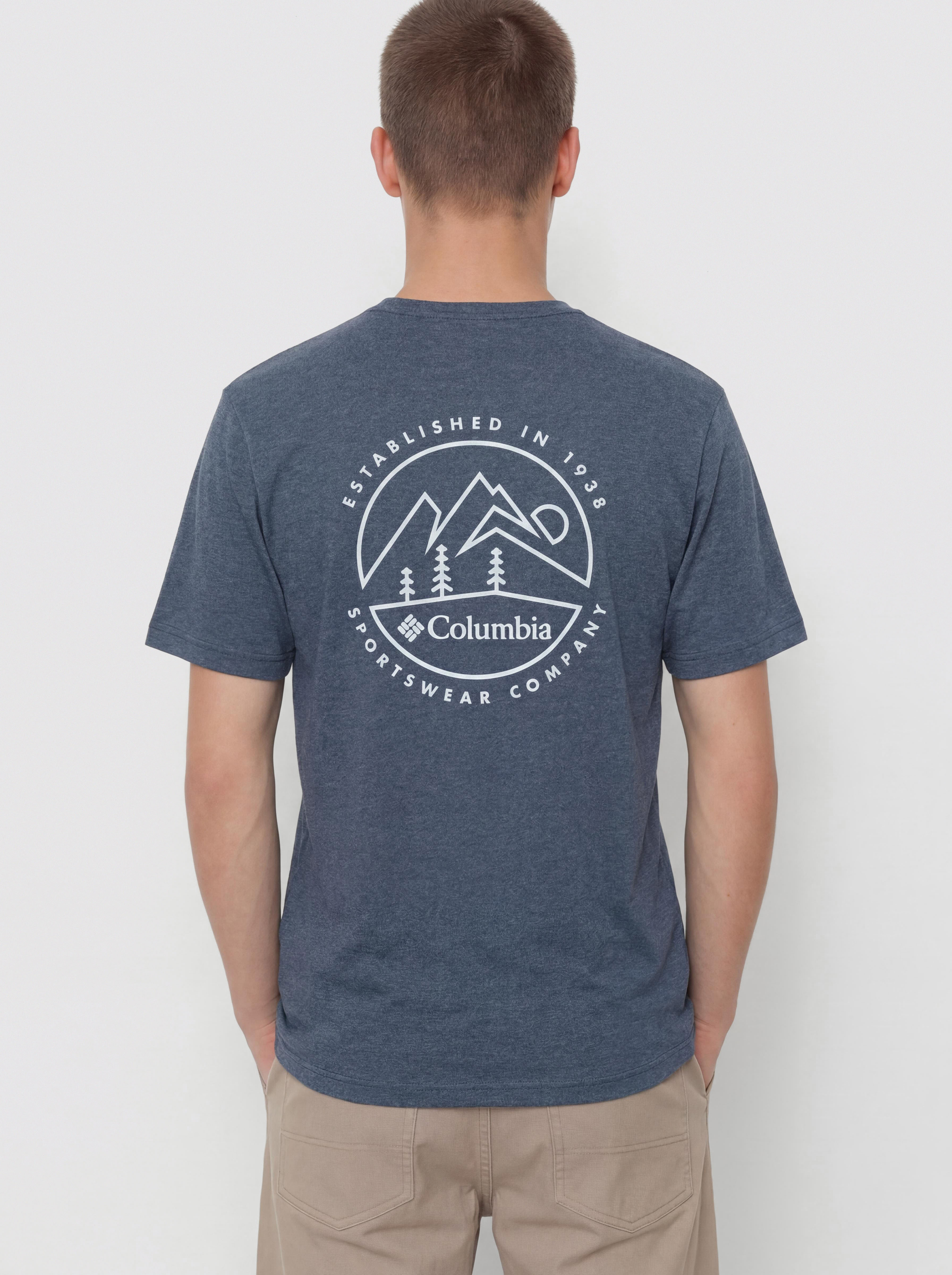 Tricou Columbia Parsons Point SS Back Graphic
