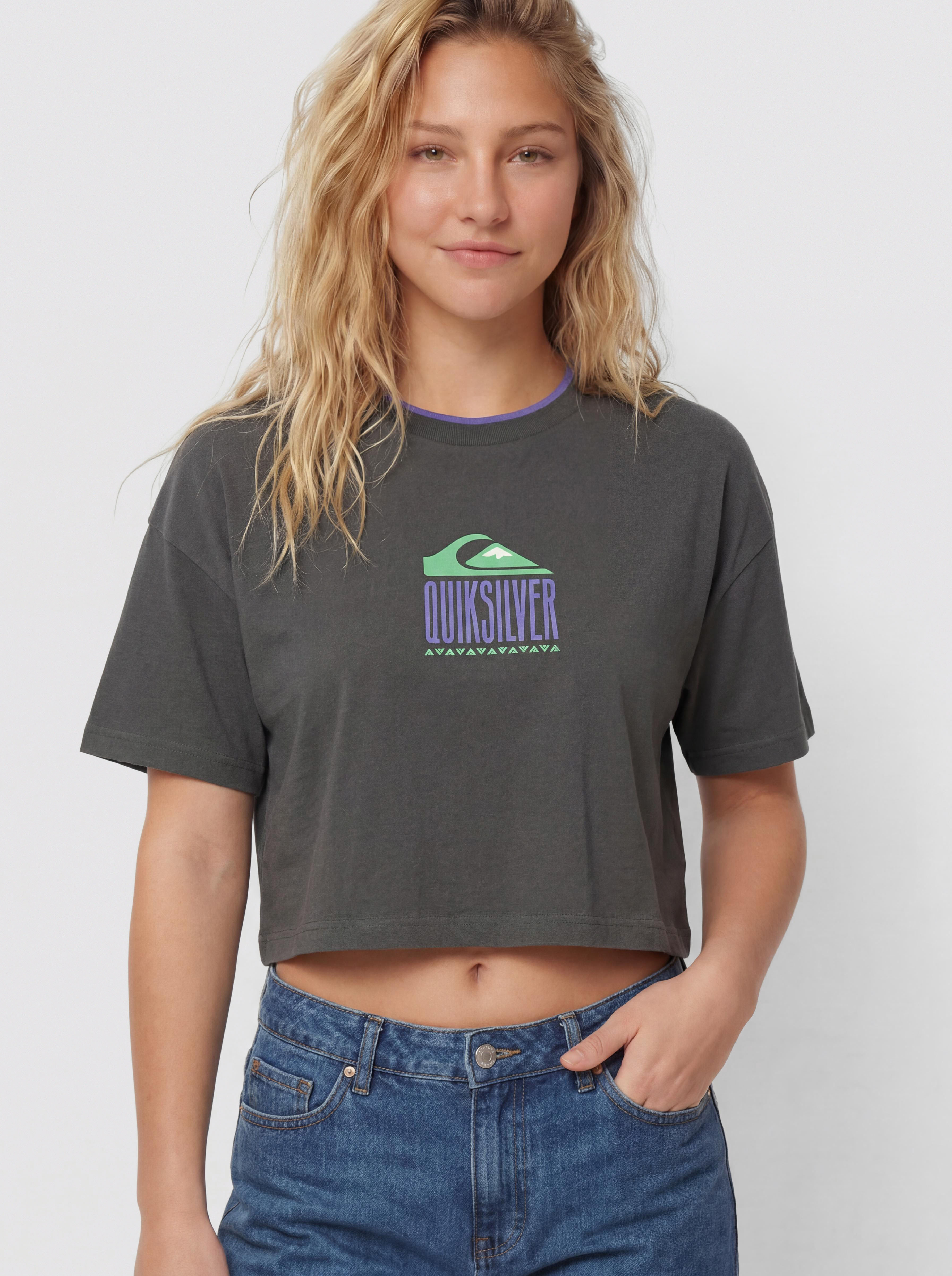 Tricou Quiksilver Maxi Crop Wmn