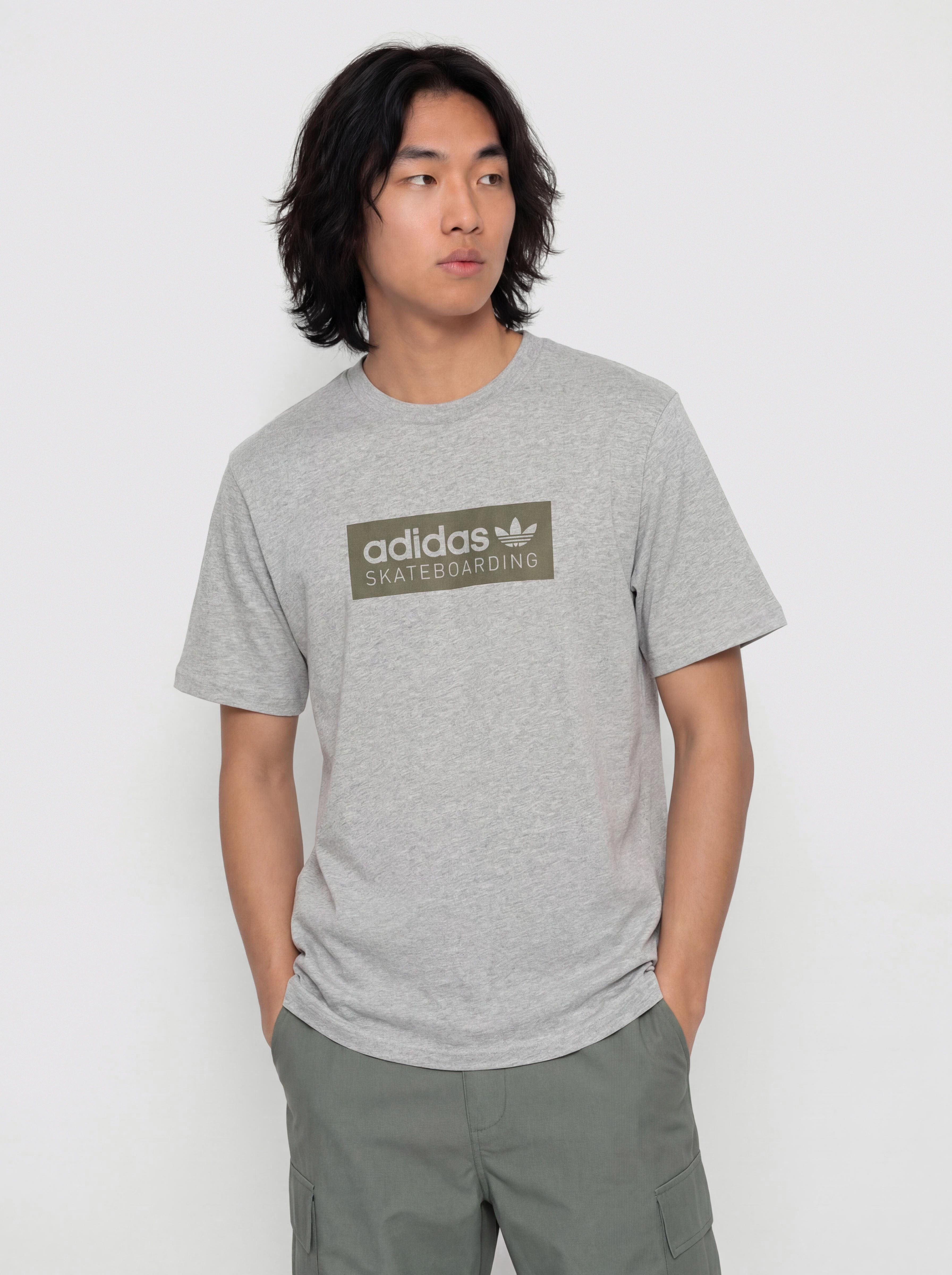 Tricou adidas Skt Logo (mgreyh)