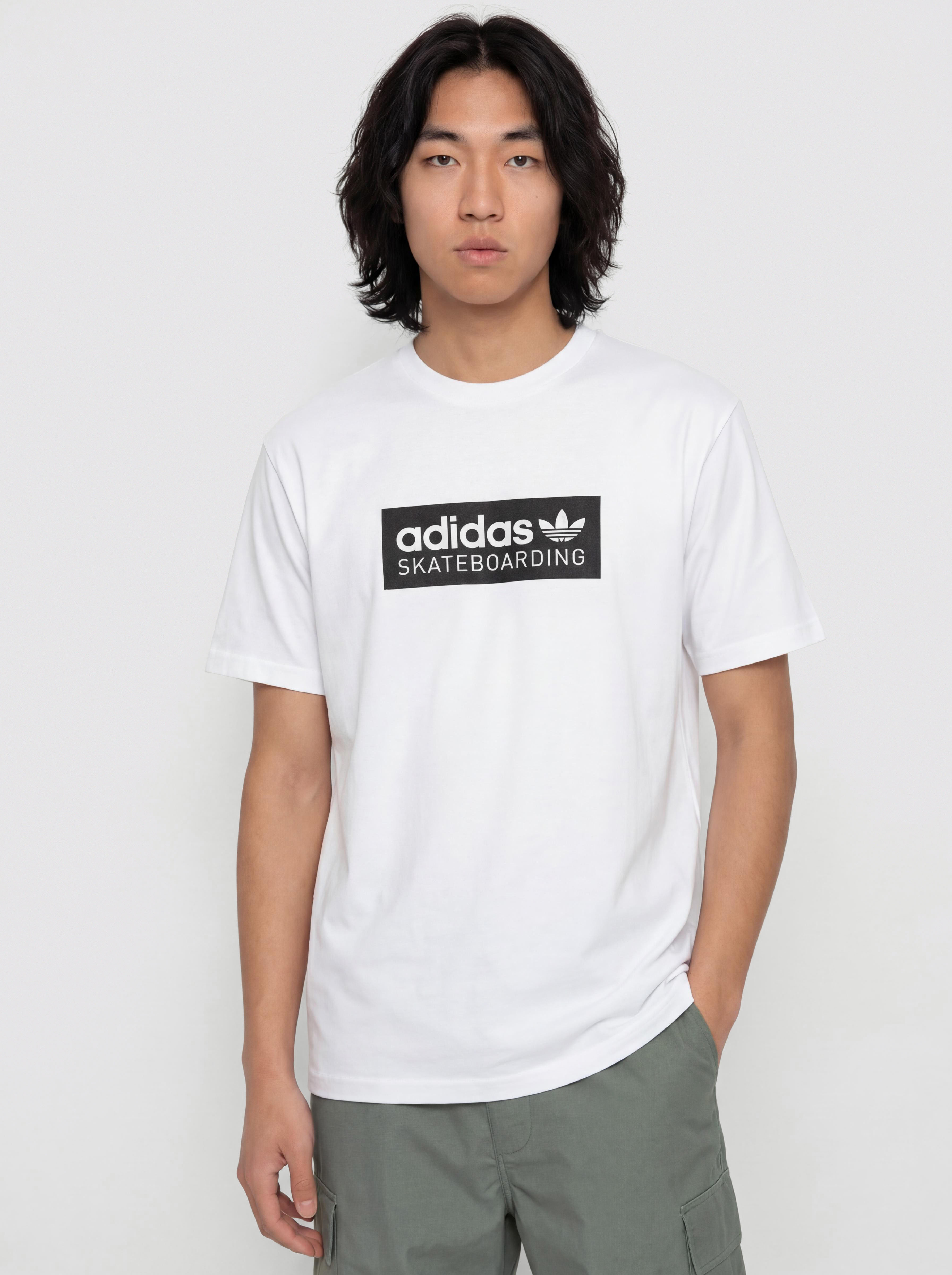 Tricou adidas Skt Logo (white)