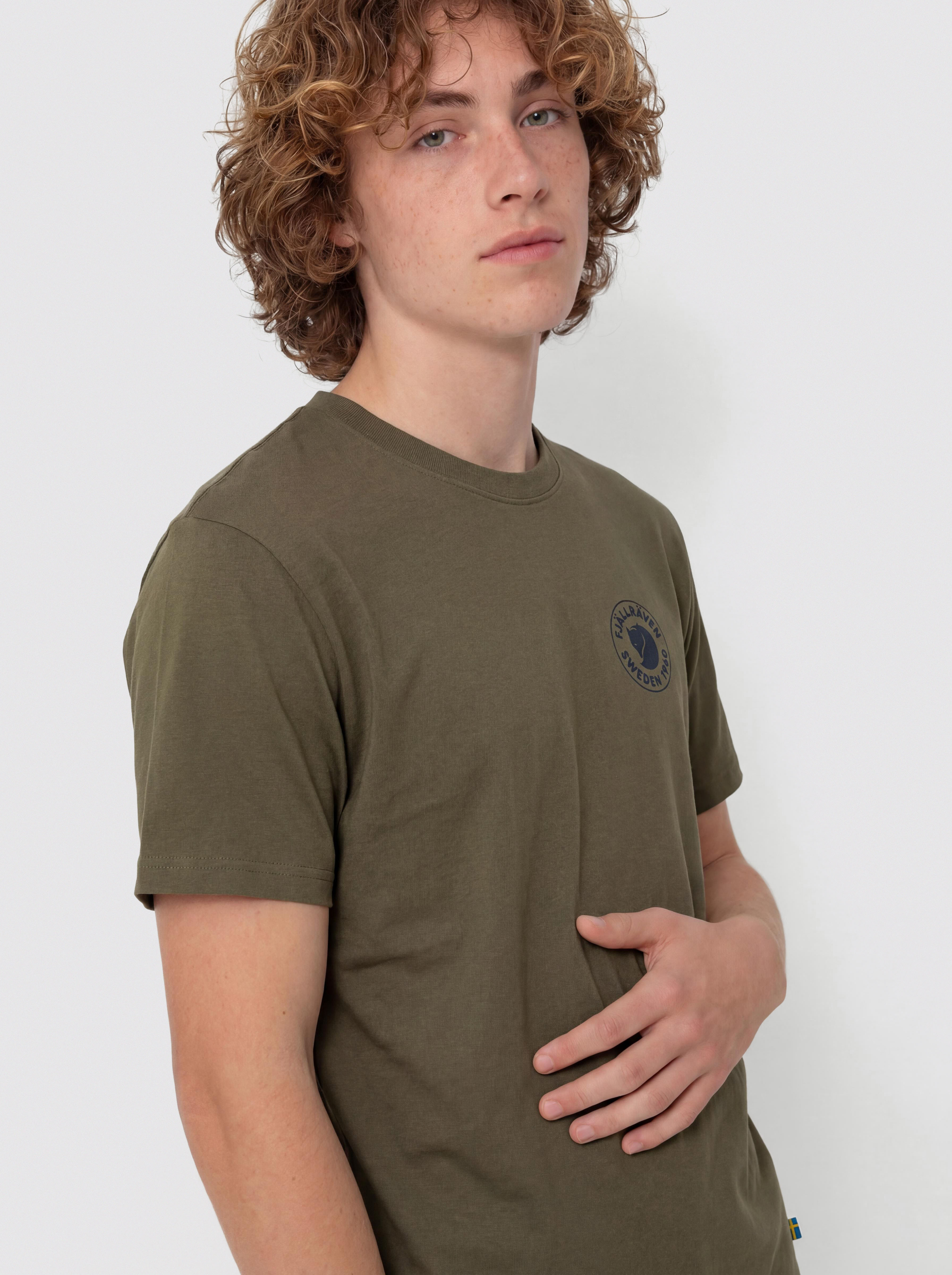 Tricou Fjallraven 1960 Logo (laurel green)