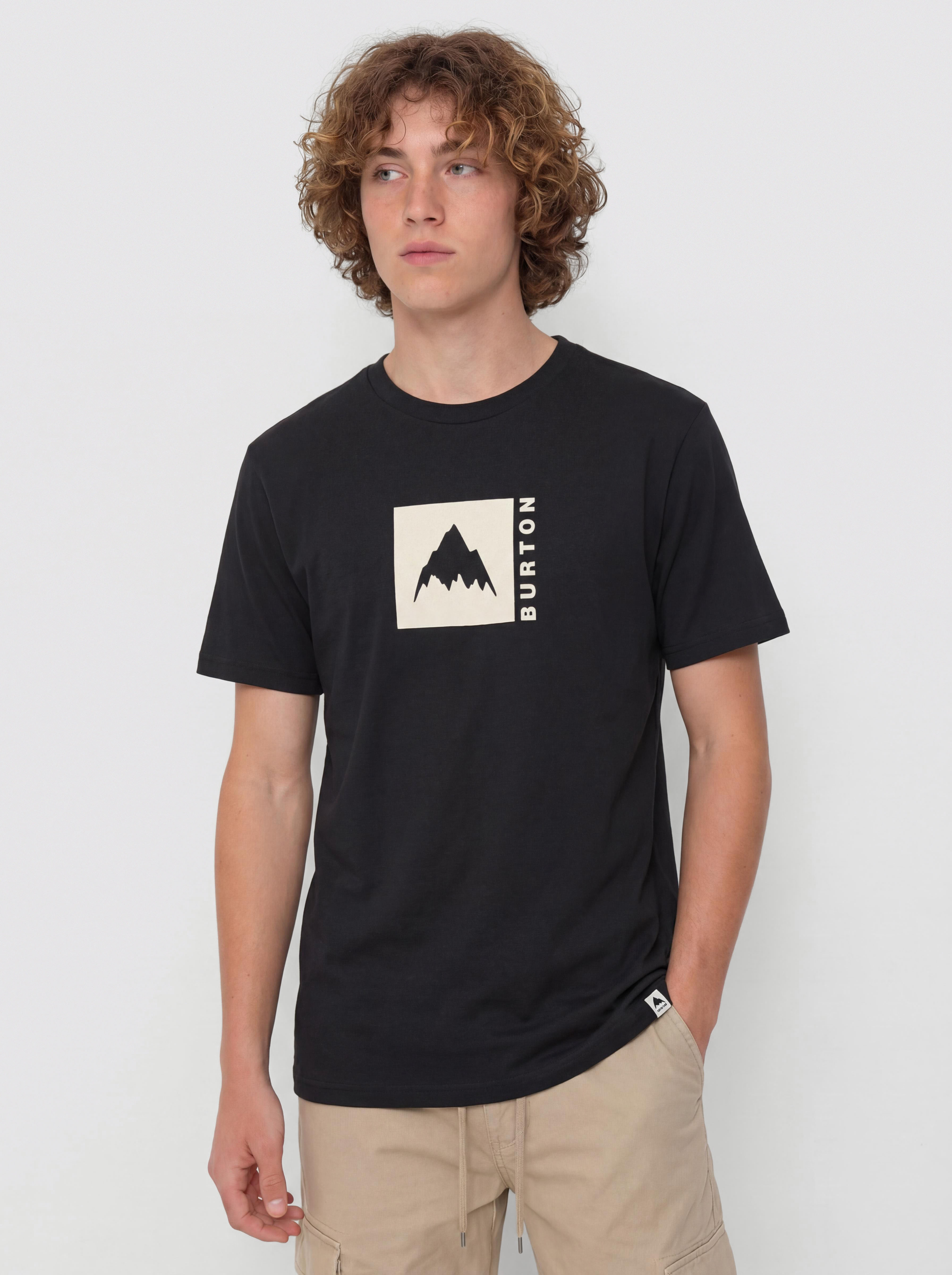 Tricou Burton Classic Mountain High (true black)