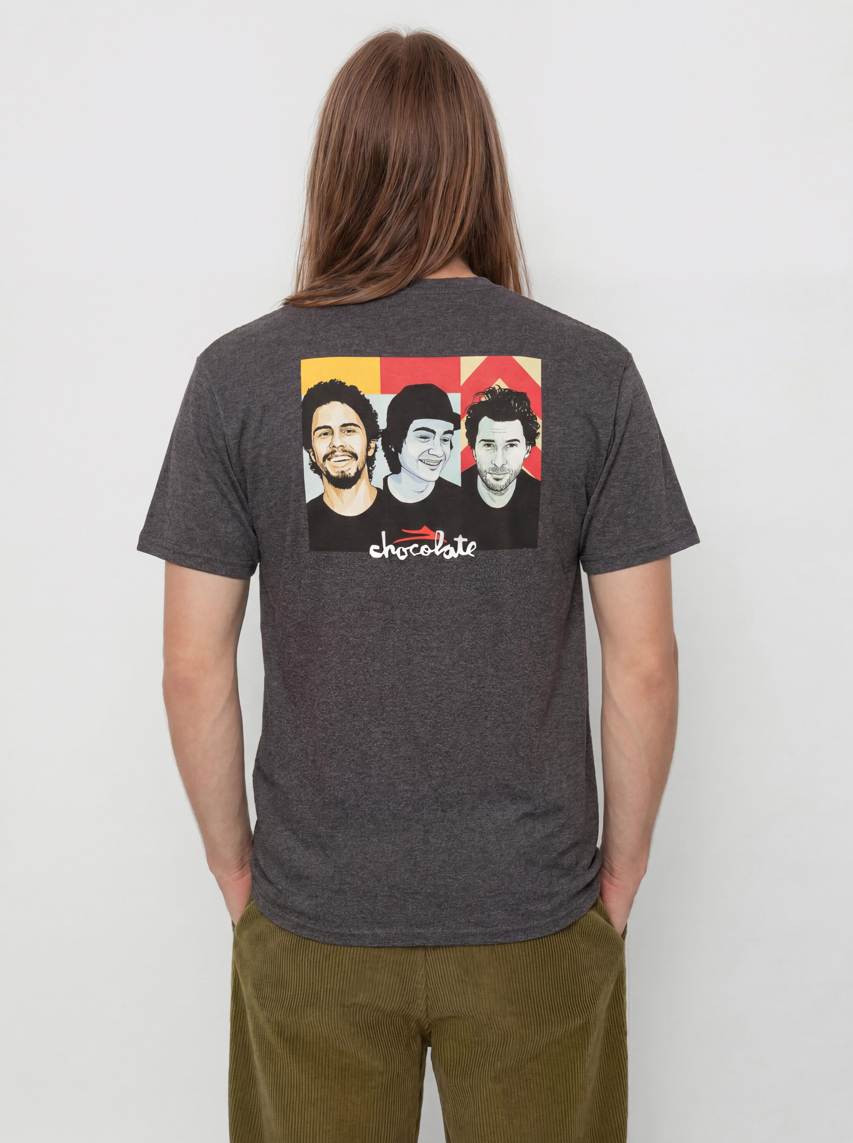 Tricou Lakai Portrait (charcoal heather)