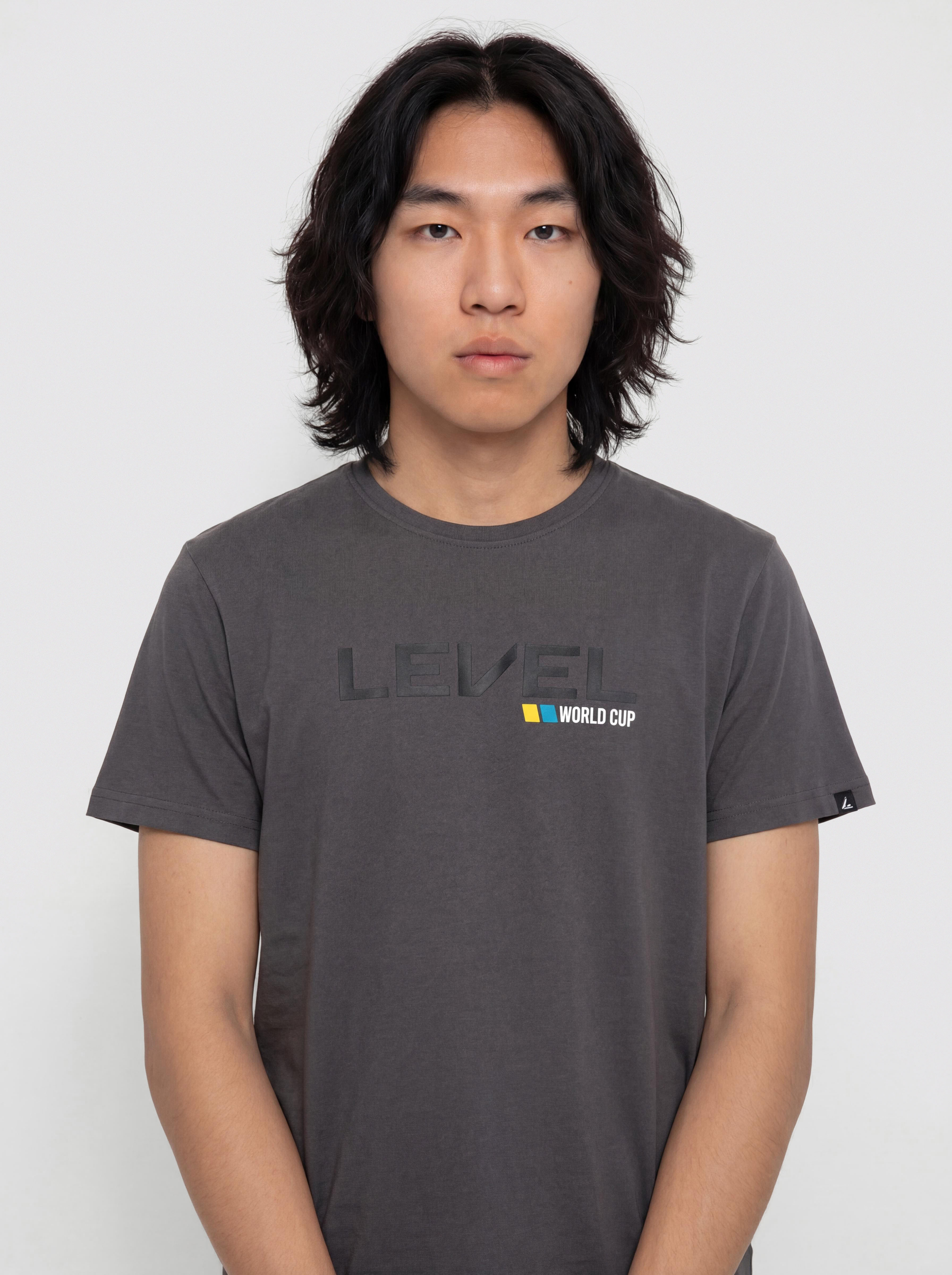 Tricou Level Level Worldcup (anthracite)