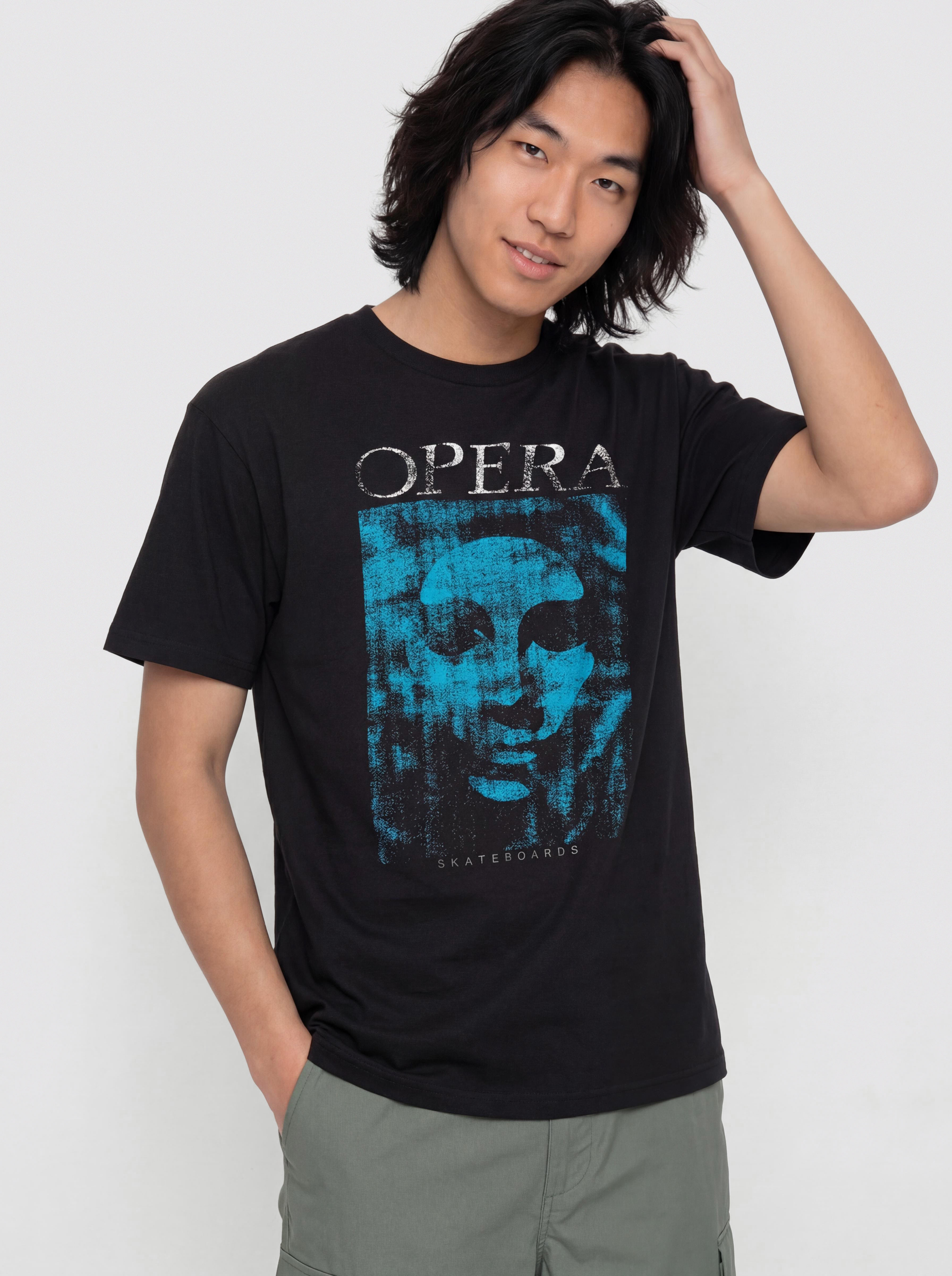 Tricou Opera Mask Vintage (black)