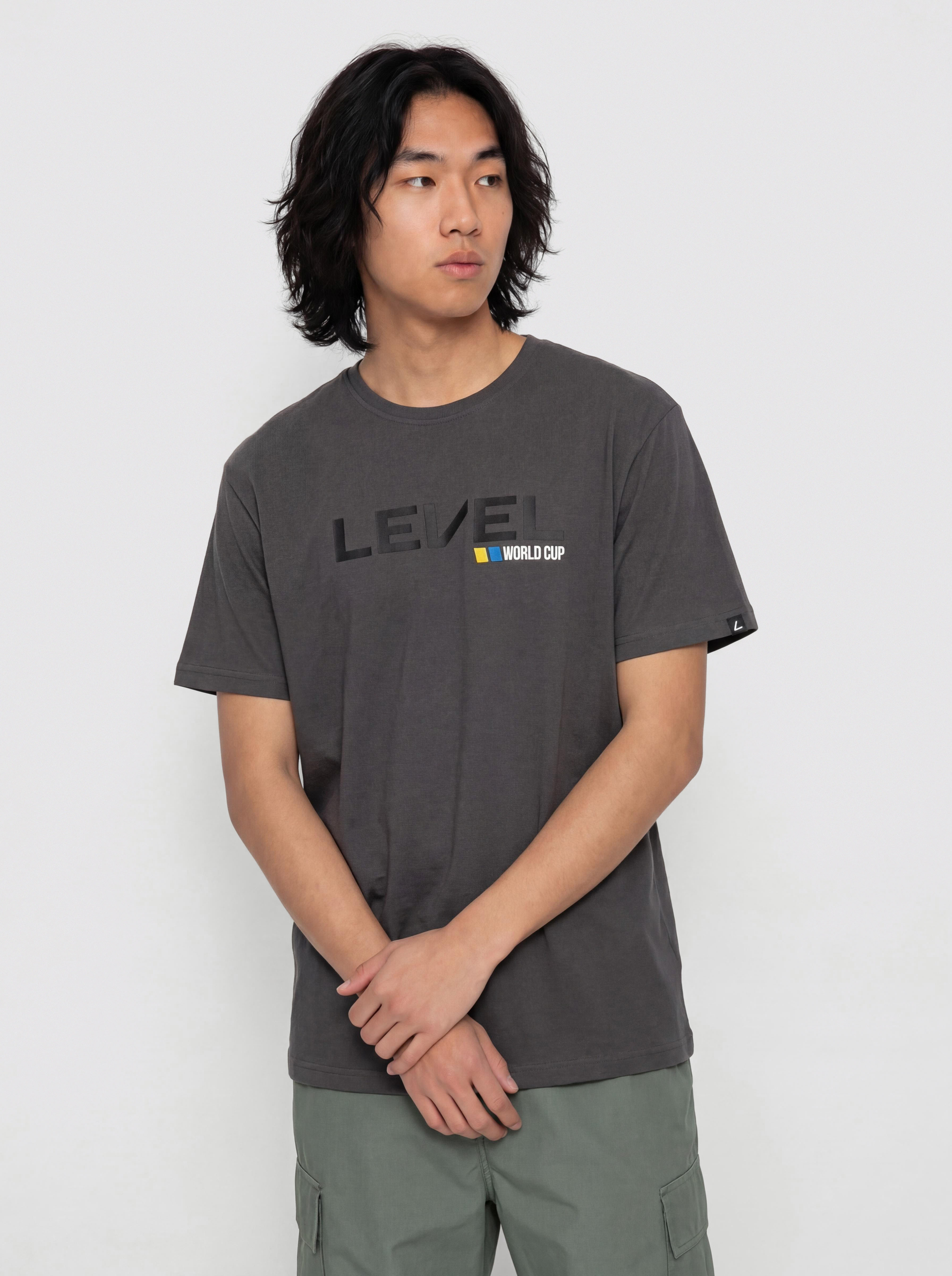 Tricou Level Level Worldcup (anthracite)