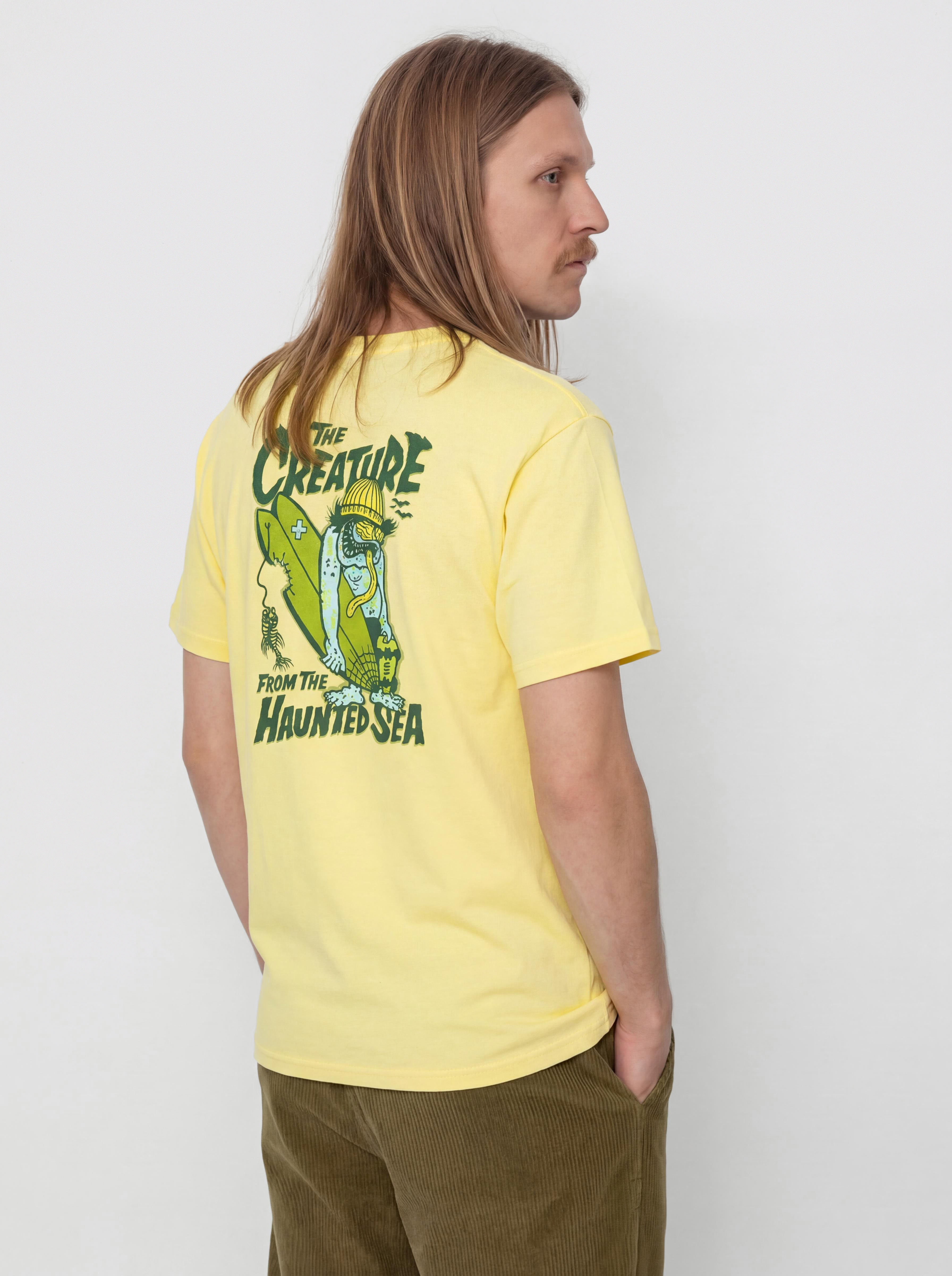 Tricou Creature Haunted Sea (cornsilk)
