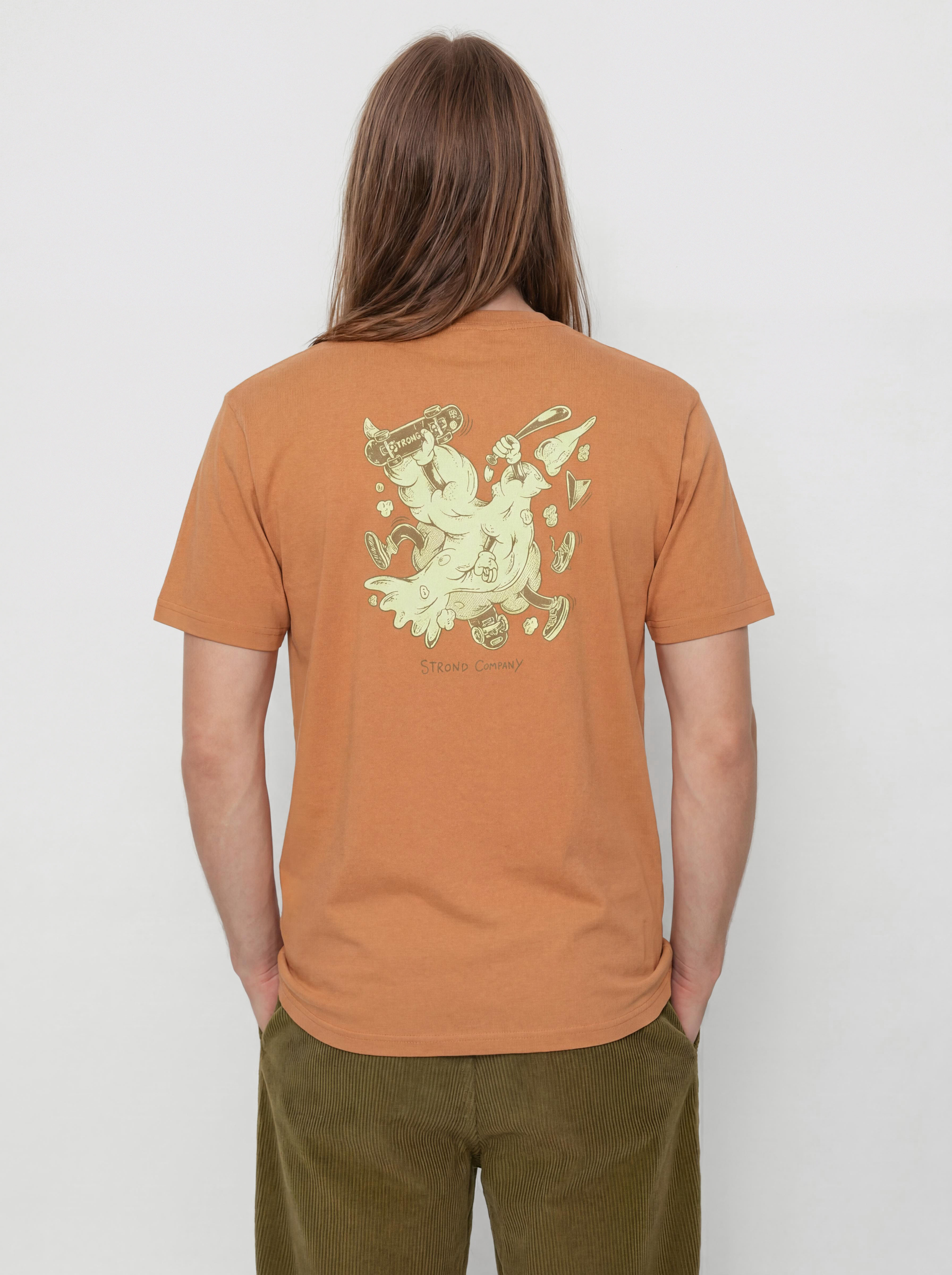 Tricou Nervous Fight (brick)