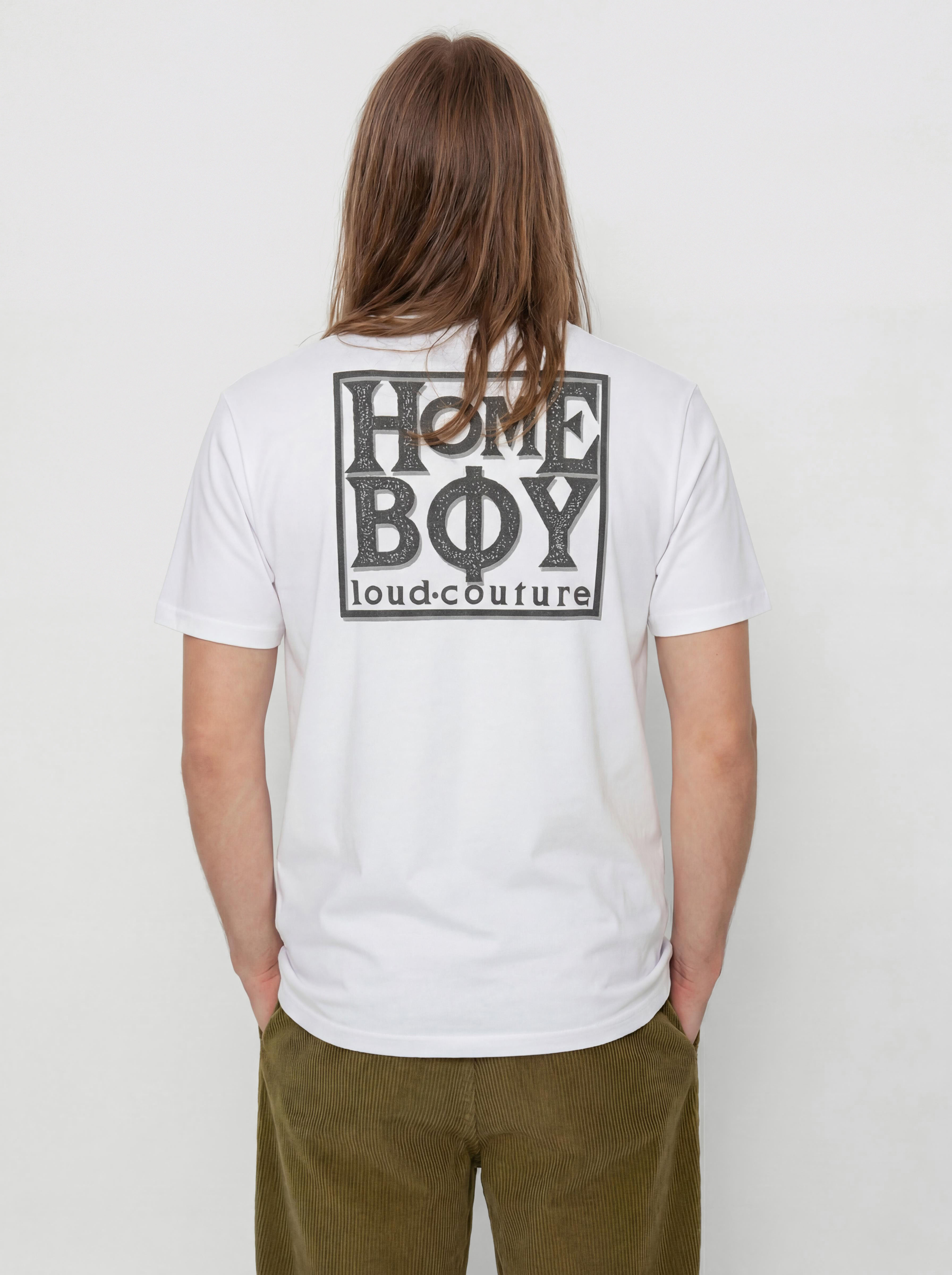 Tricou Homeboy Old School (white)