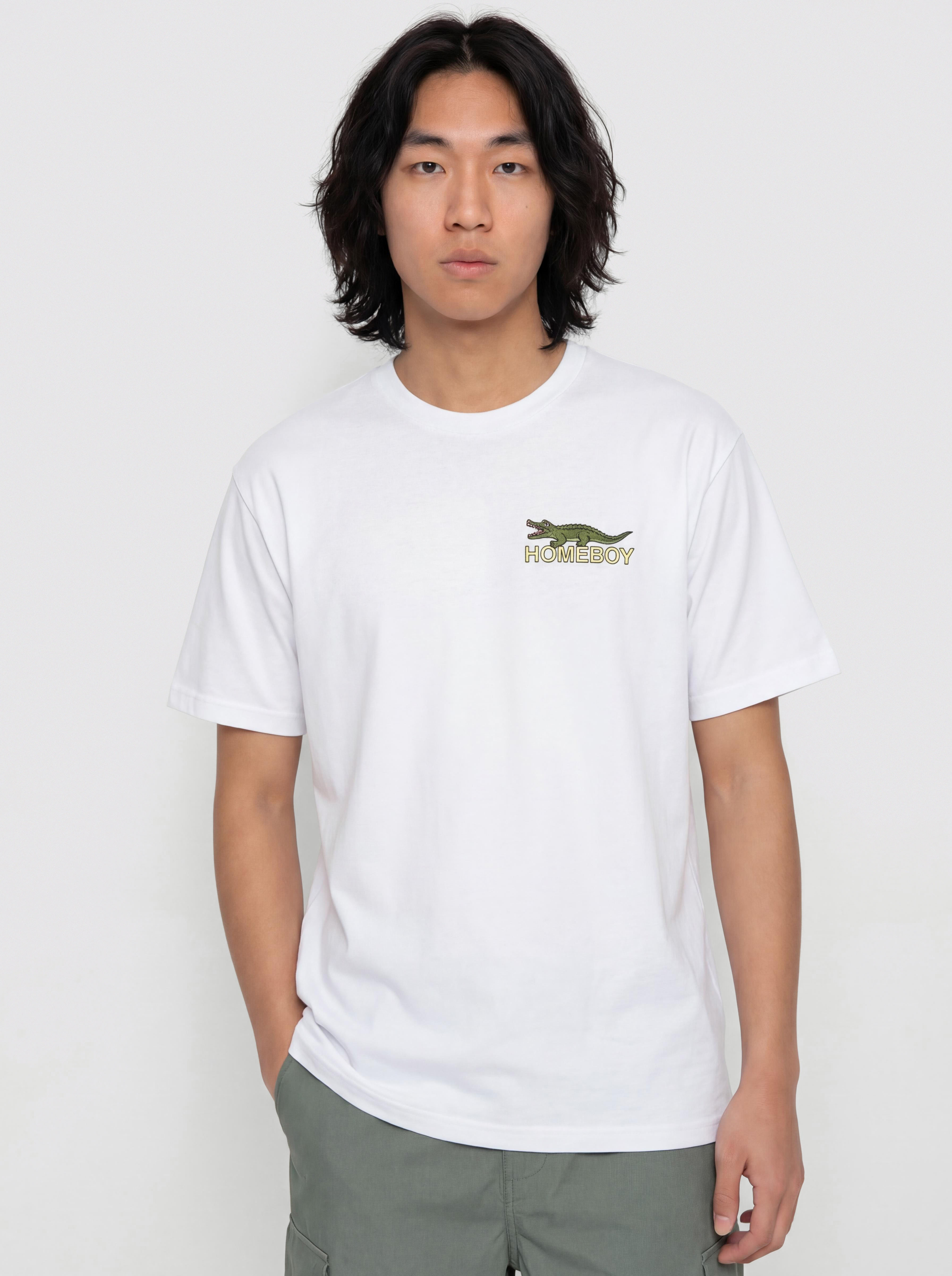 Tricou Homeboy Crocoboy (white)