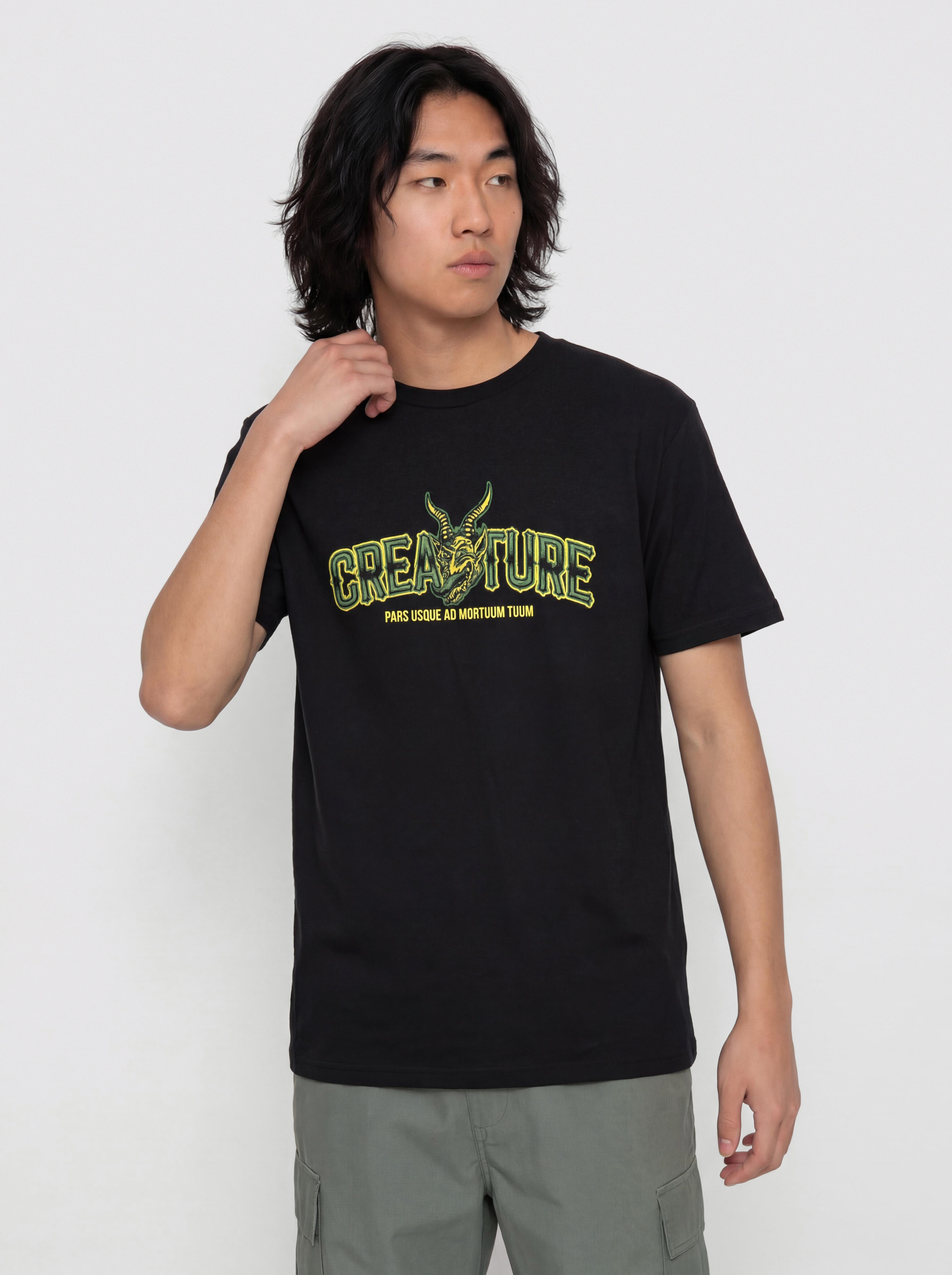 Tricou Creature Drop Out (black)
