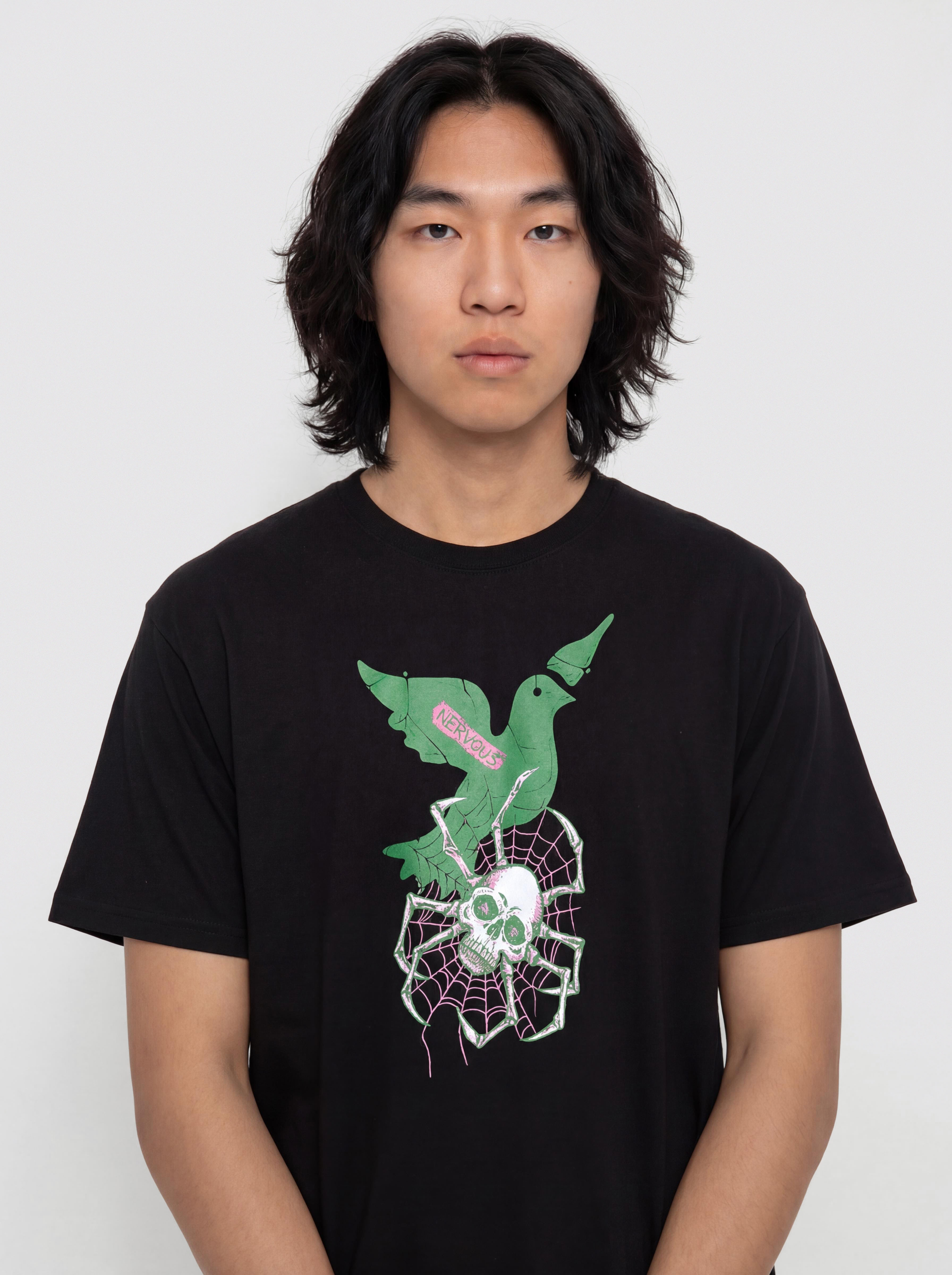 Tricou Nervous Scary (black)