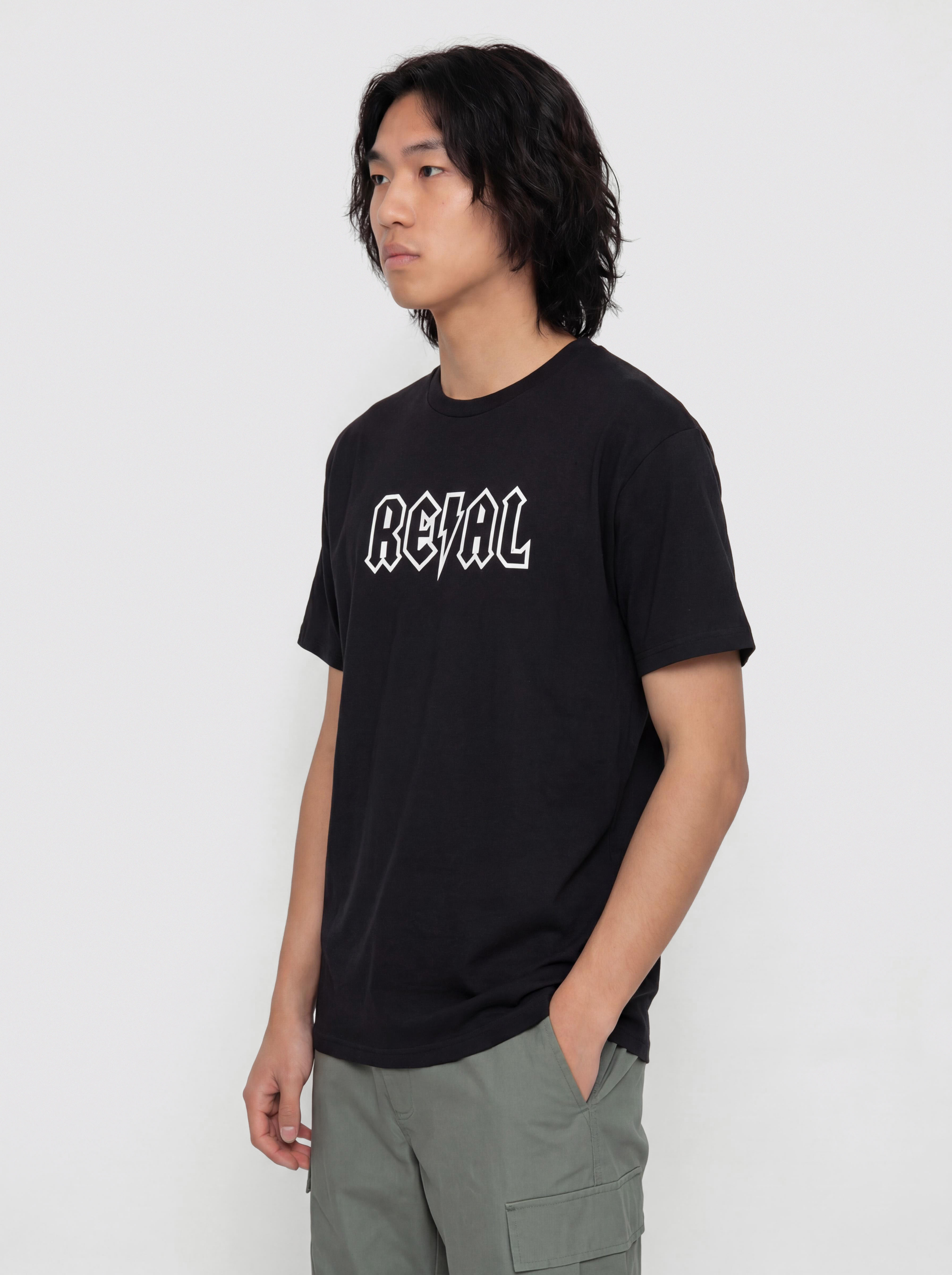 Tricou Real Deeds (black/white)