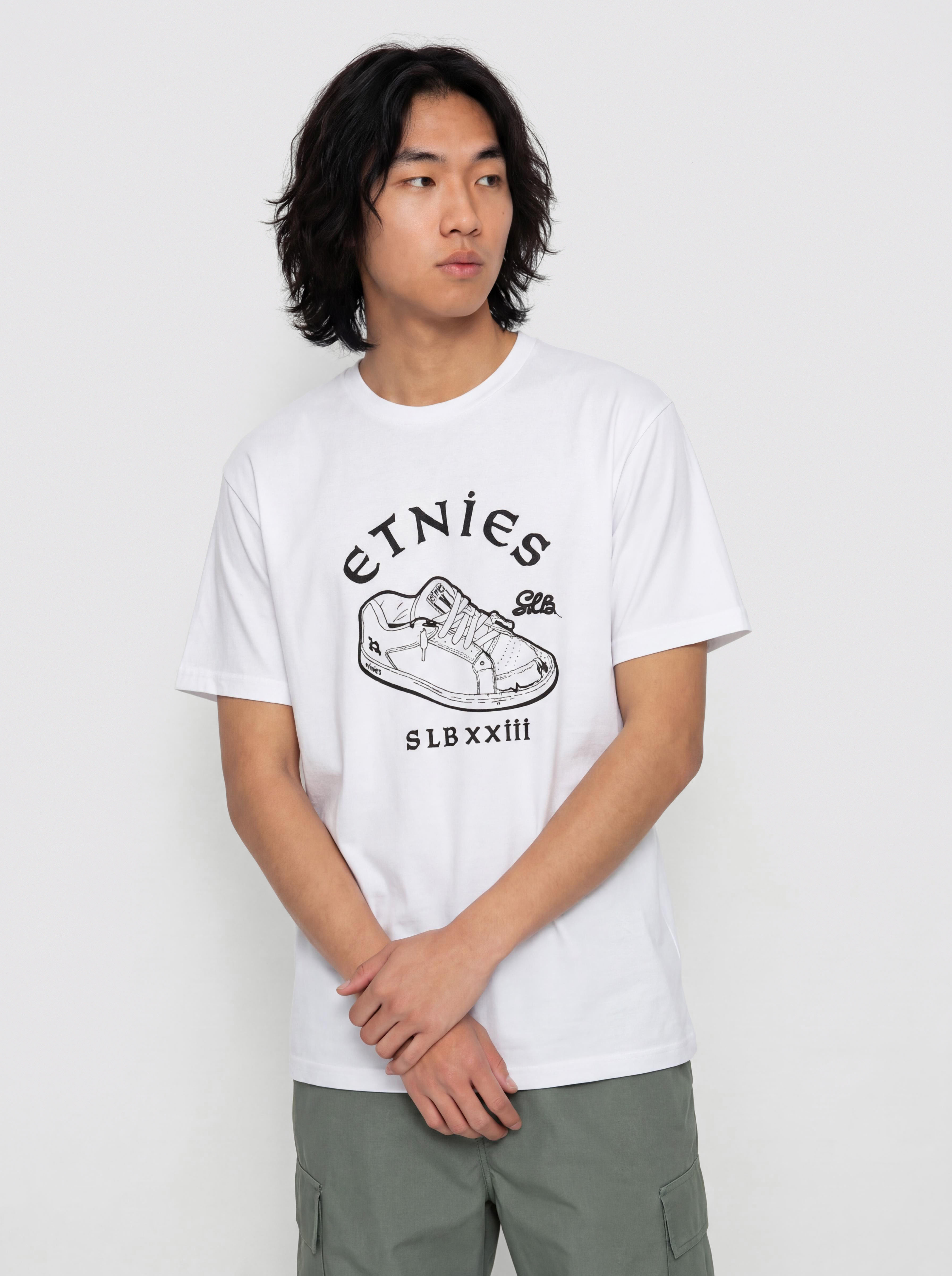 Tricou Etnies Slb X Etnies (white/white)