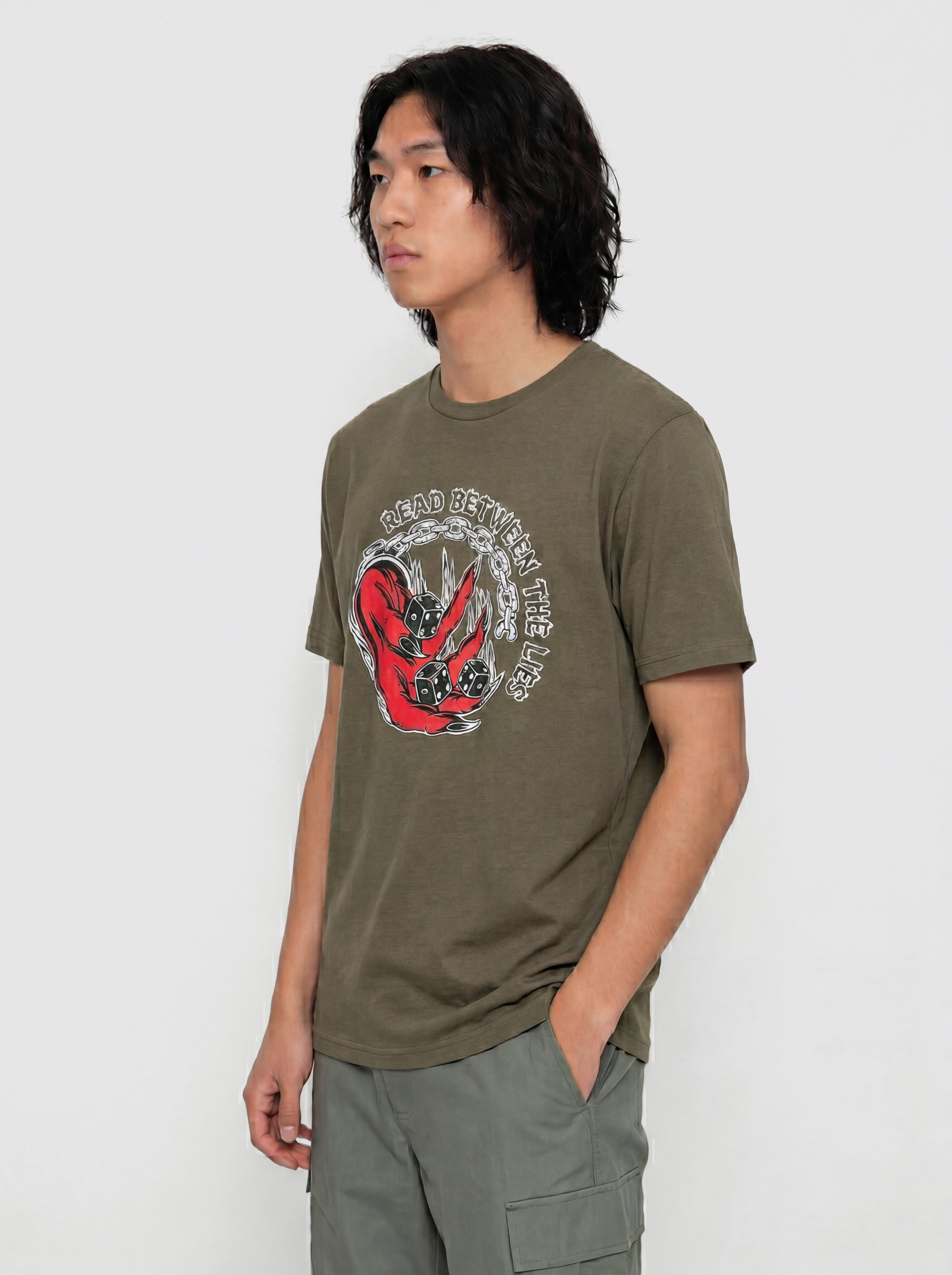 Tricou Circa Doom (khaki)