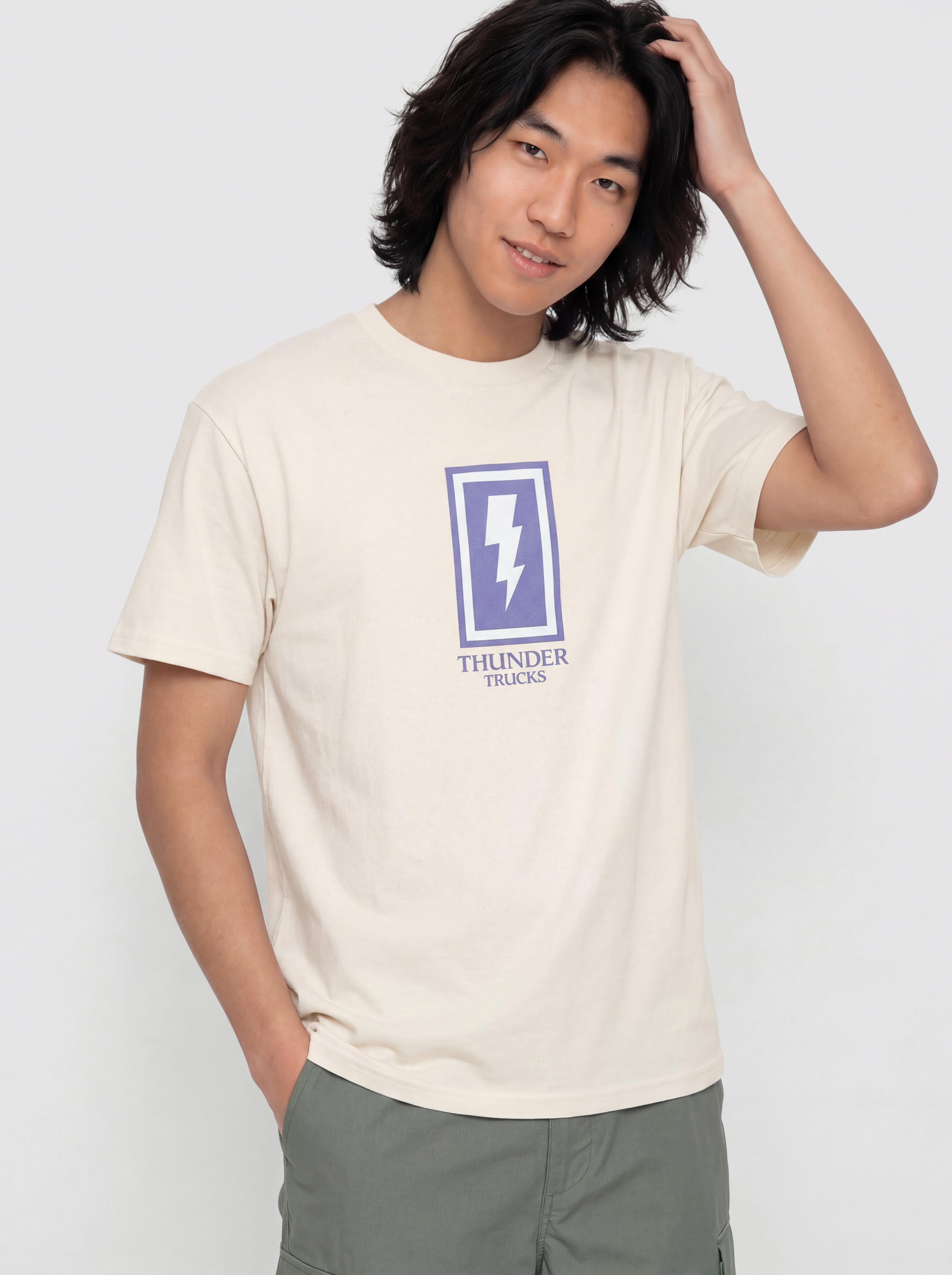 Tricou Thunder Boxed Bolt (natural)