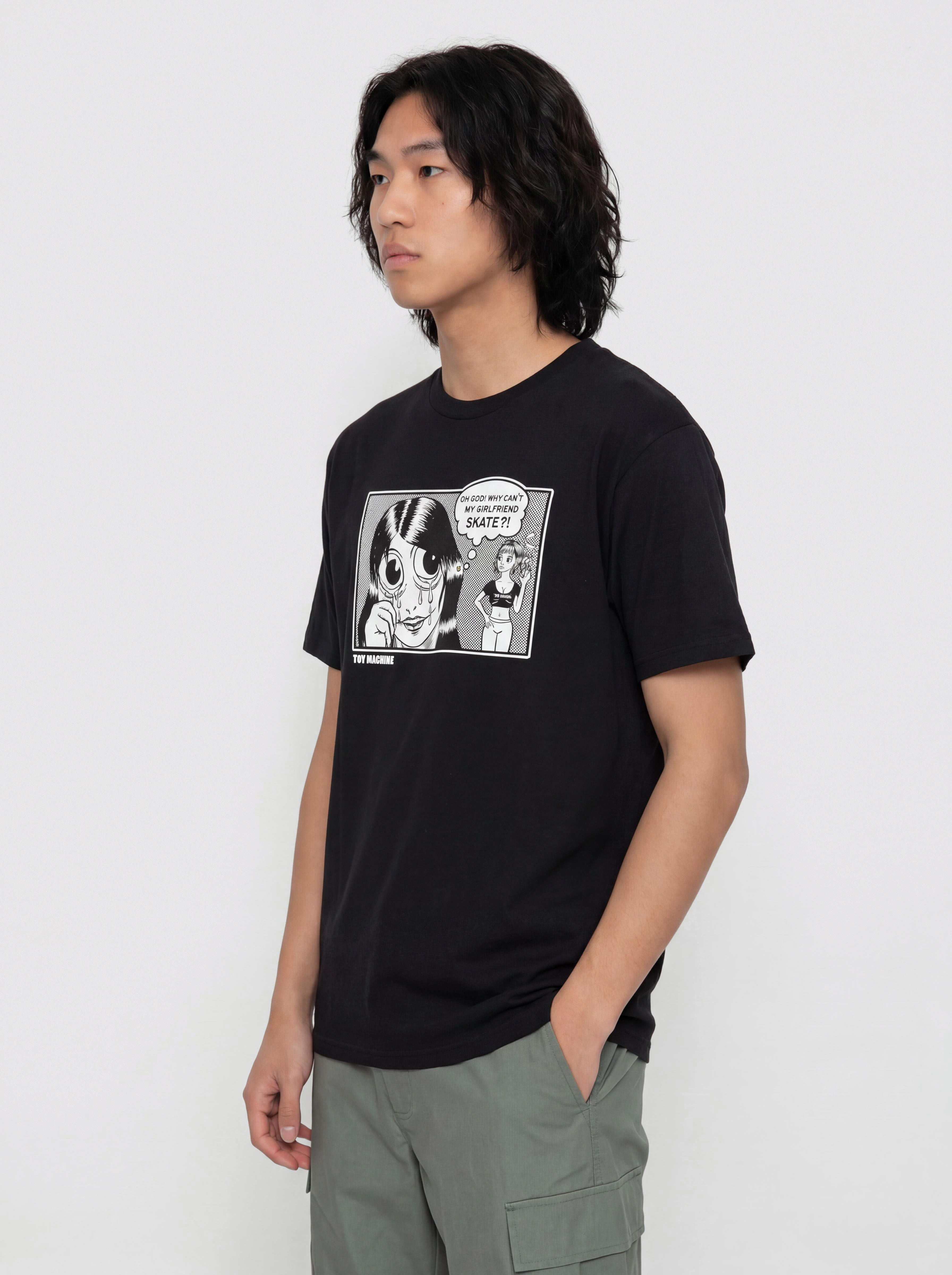 Tricou Thrasher X Toy Machine Girlfriend (black)