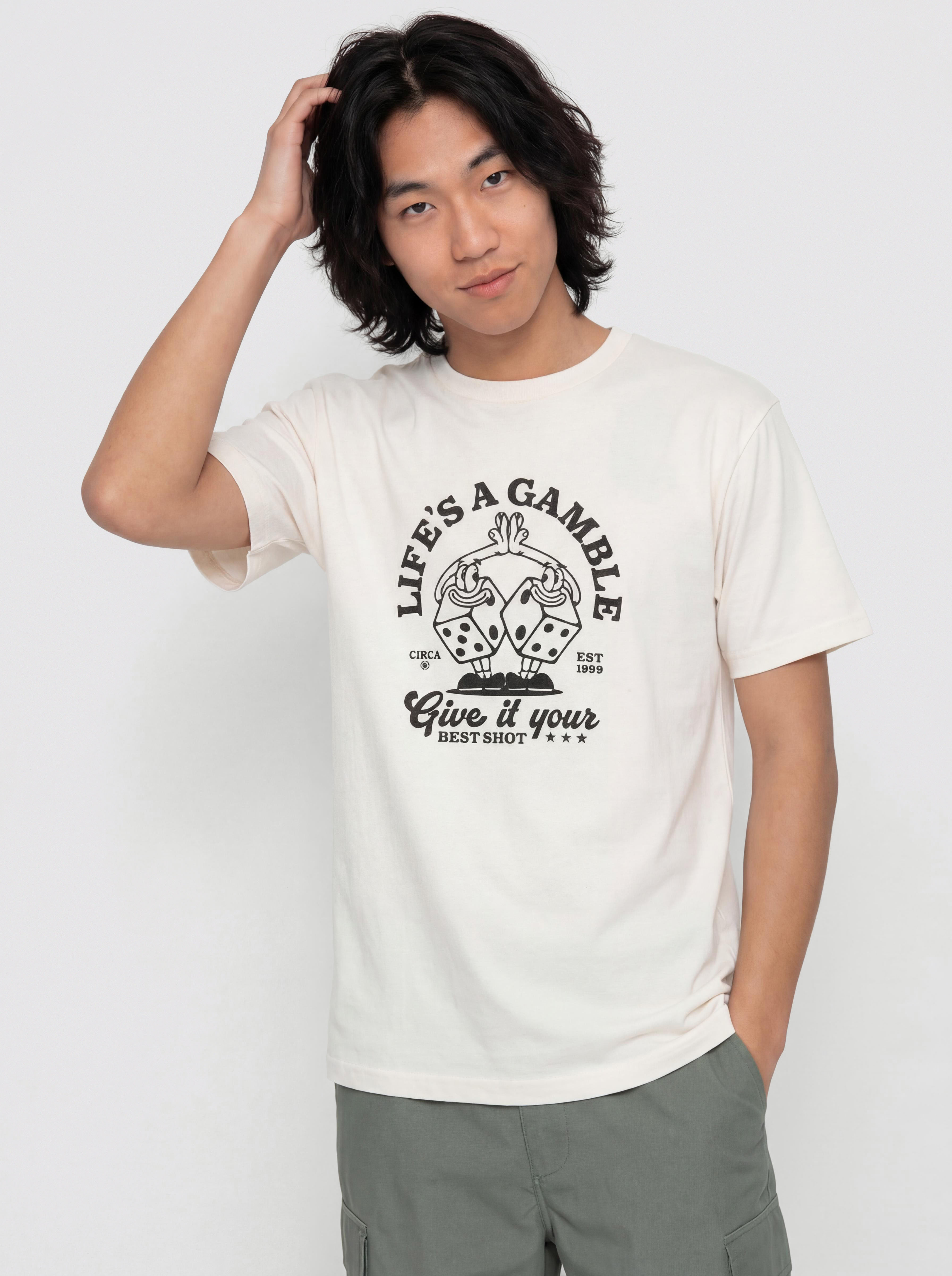Tricou Circa Chance (vintage white)