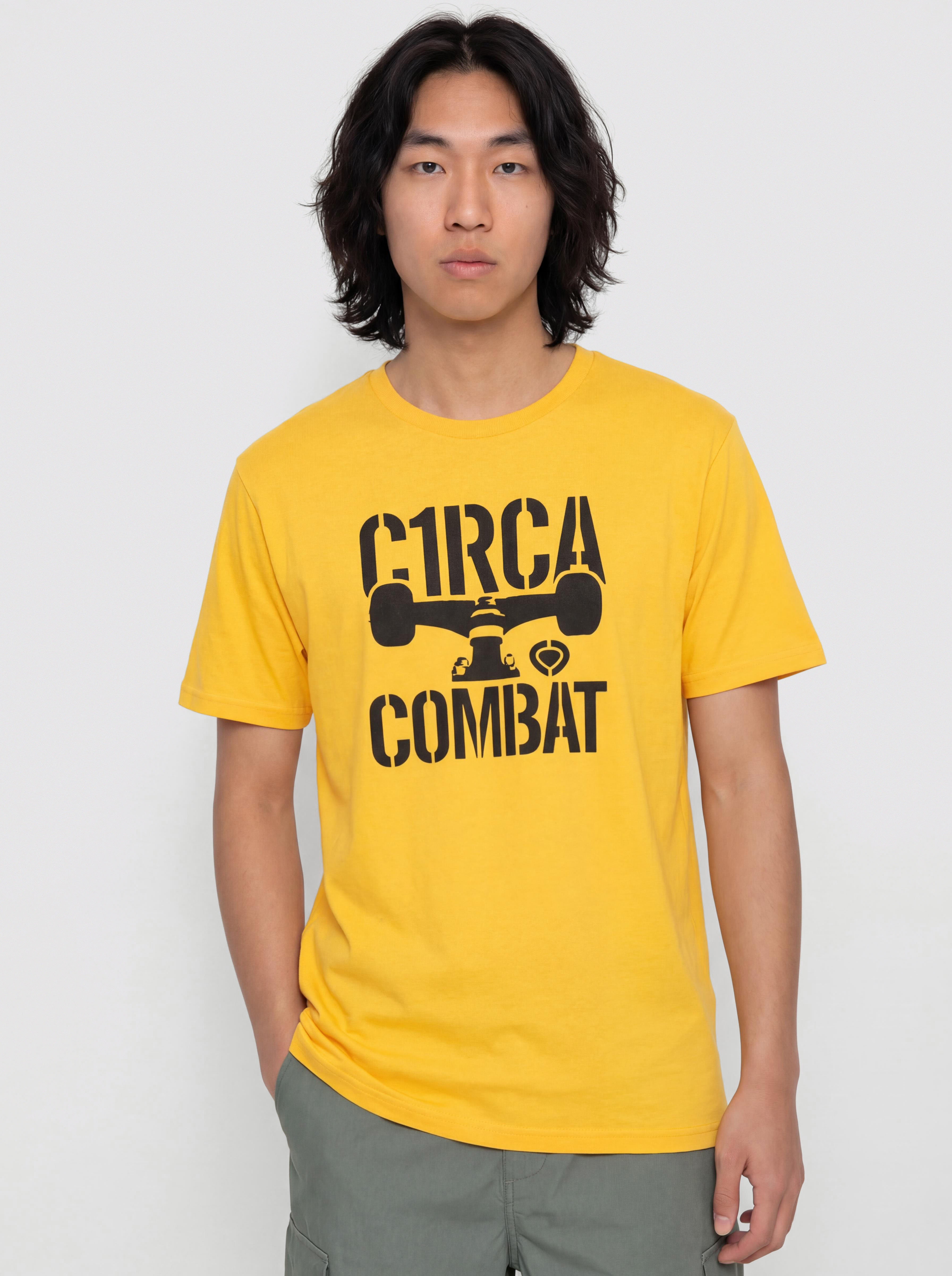 Tricou Circa Combat (spectra yellow/black)