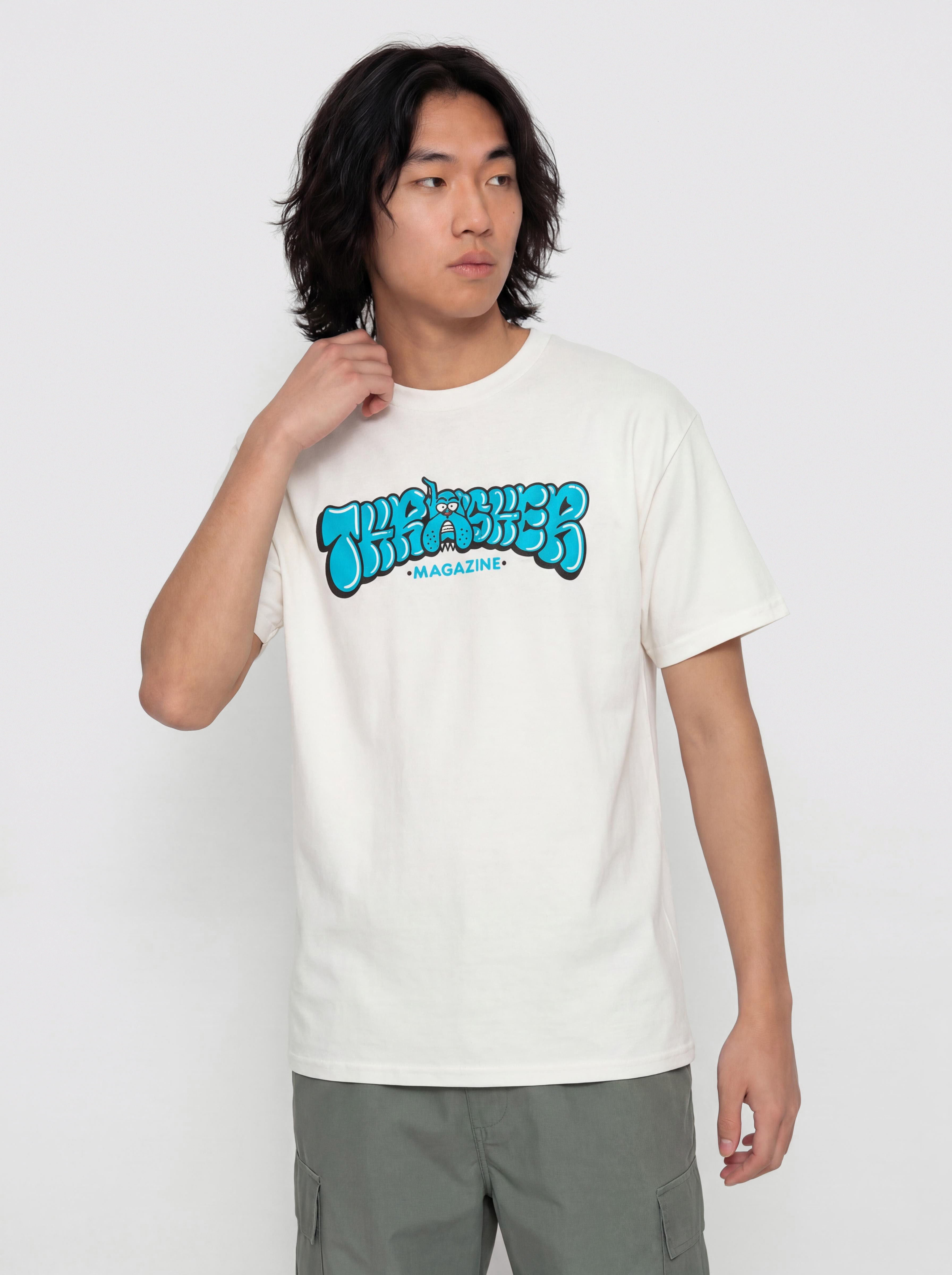 Tricou Thrasher Bully (white)