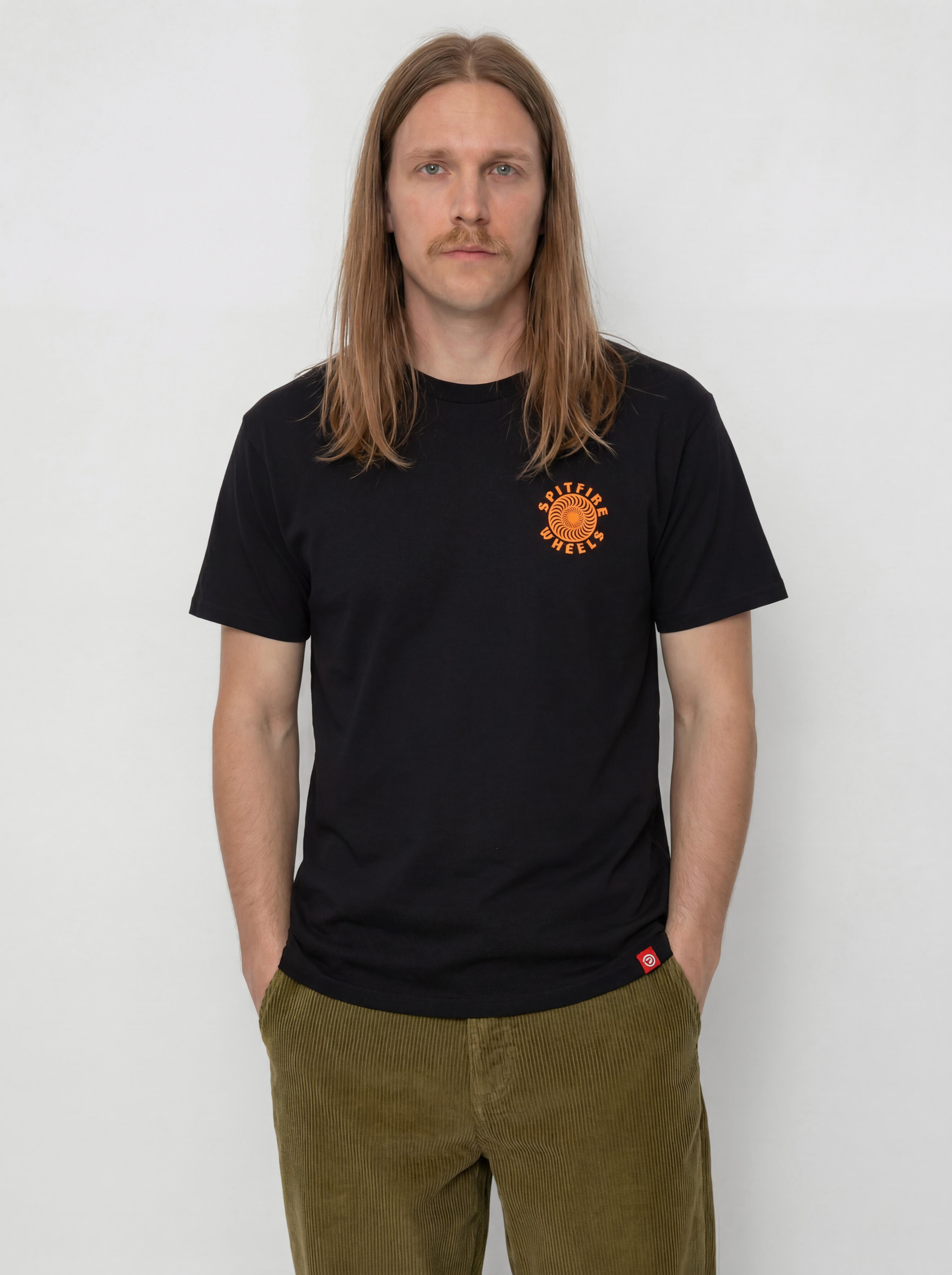 Tricou Spitfire Og Classic Fill (black/orange/white)