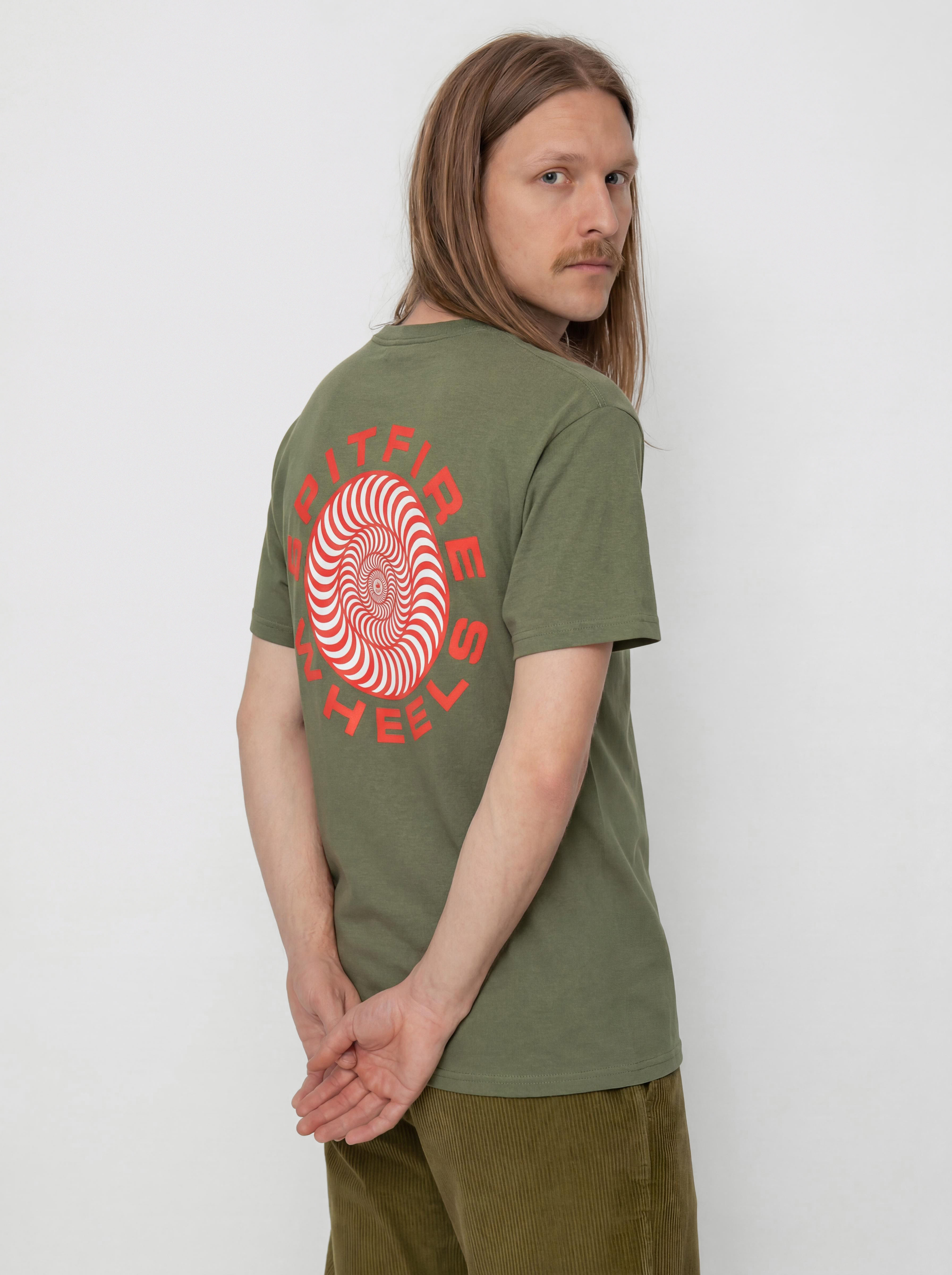 Tricou Spitfire Cls 87 Swrl Fl (military green)