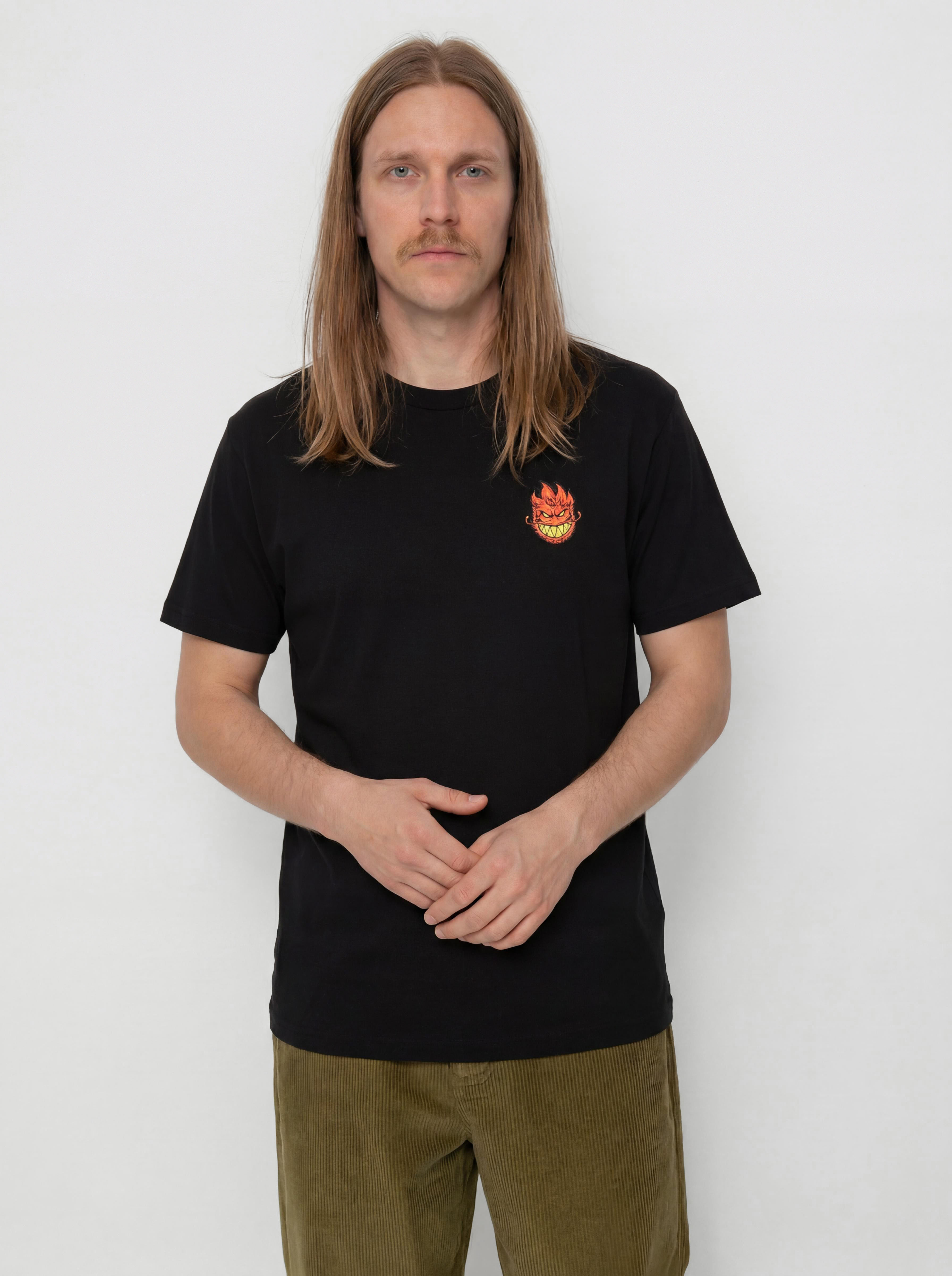 Tricou Spitfire Grimple Furry Cls (black)