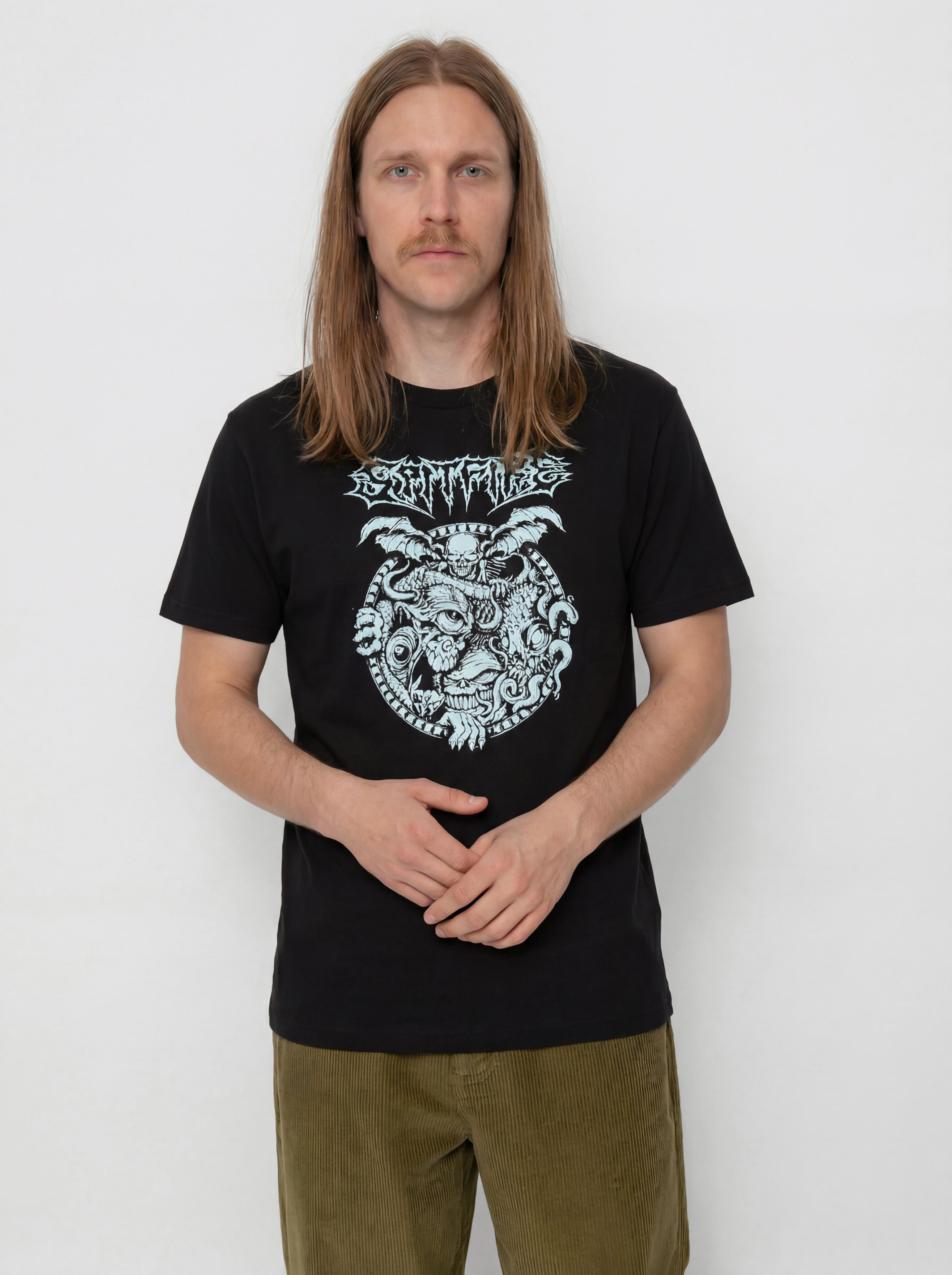 Tricou Spitfire Demon Gate Glow (black)