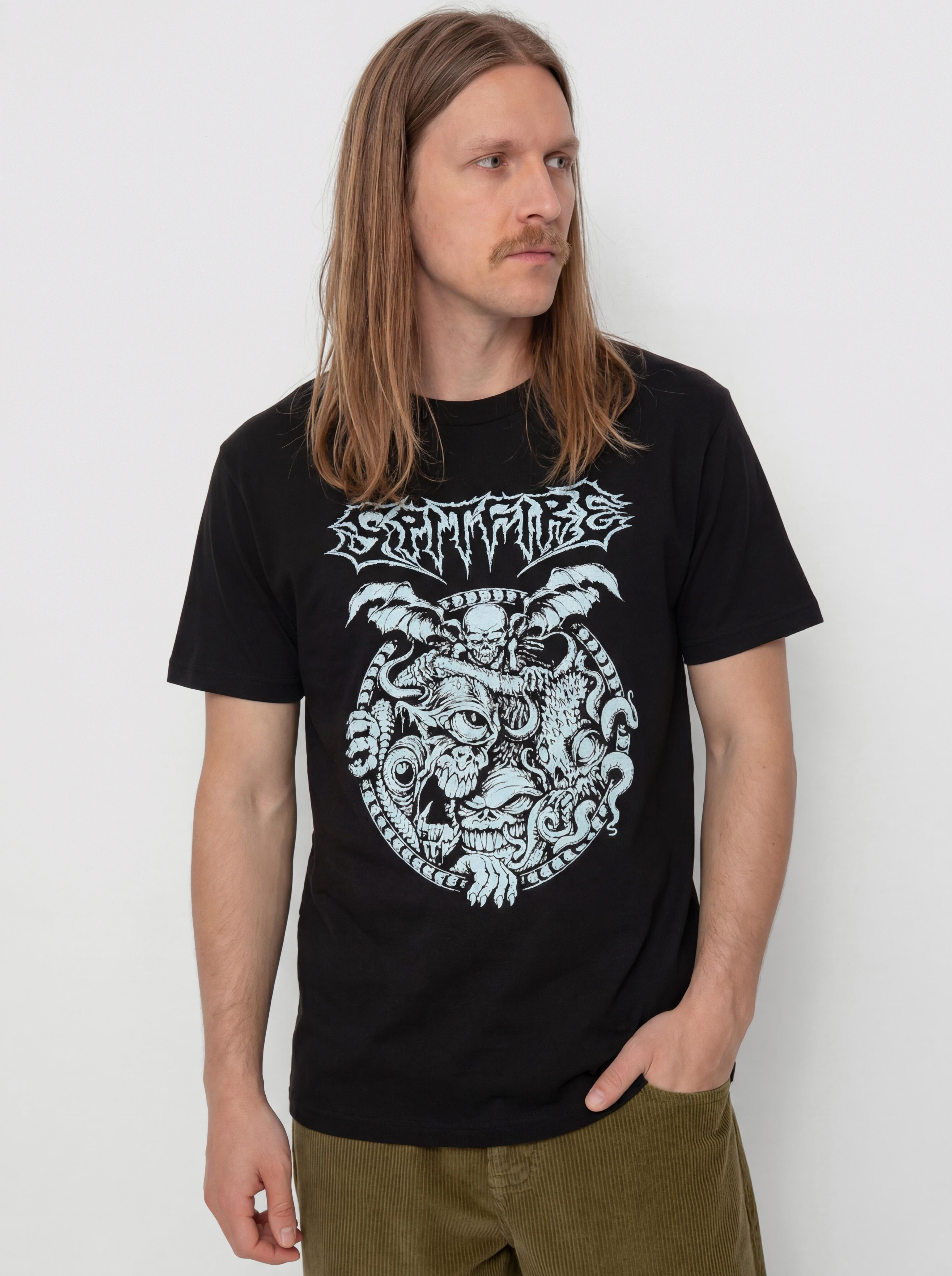 Tricou Spitfire Demon Gate Glow (black)