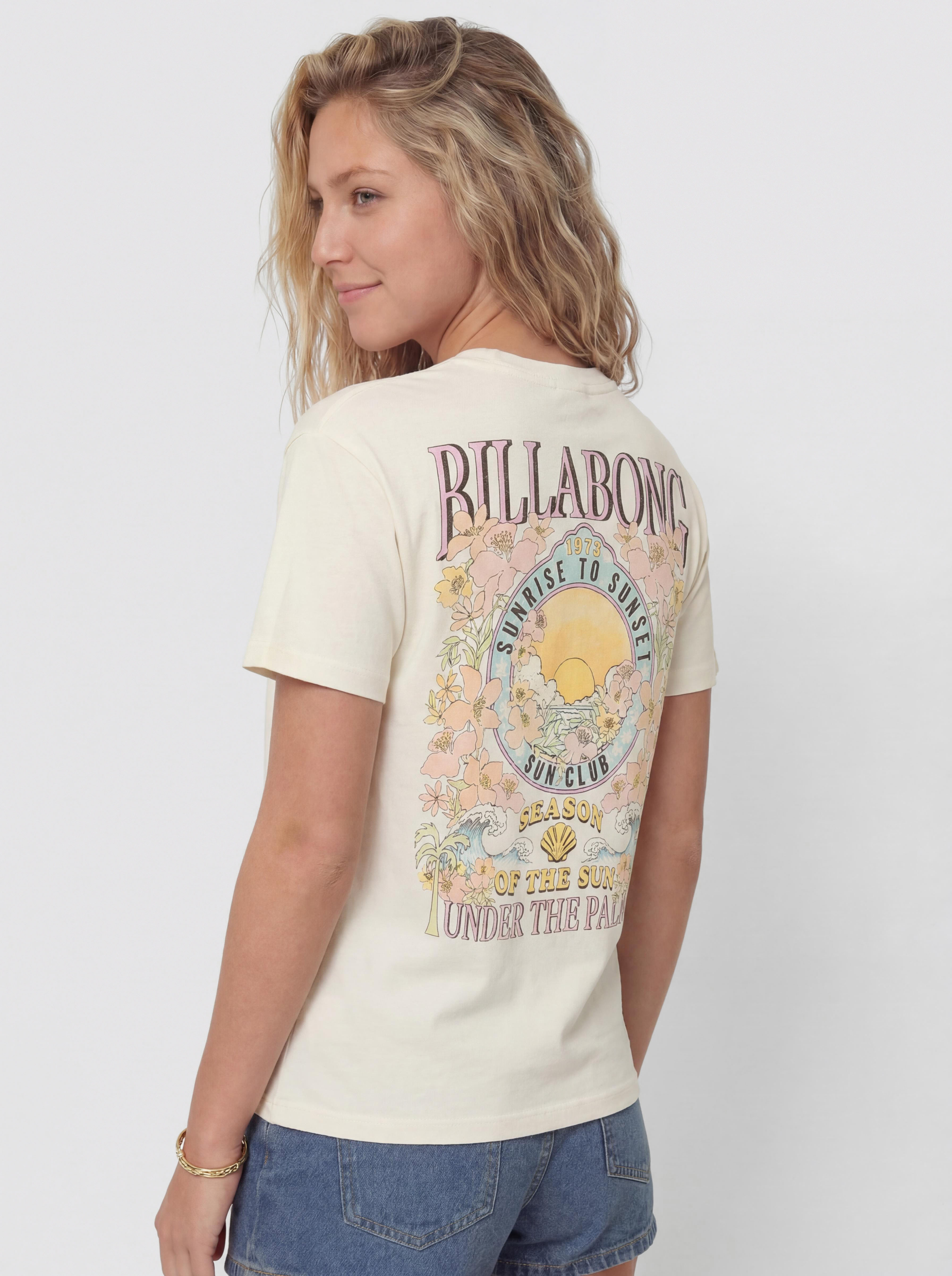 Tricou Billabong Floral Rocker Wmn (salt crystal)