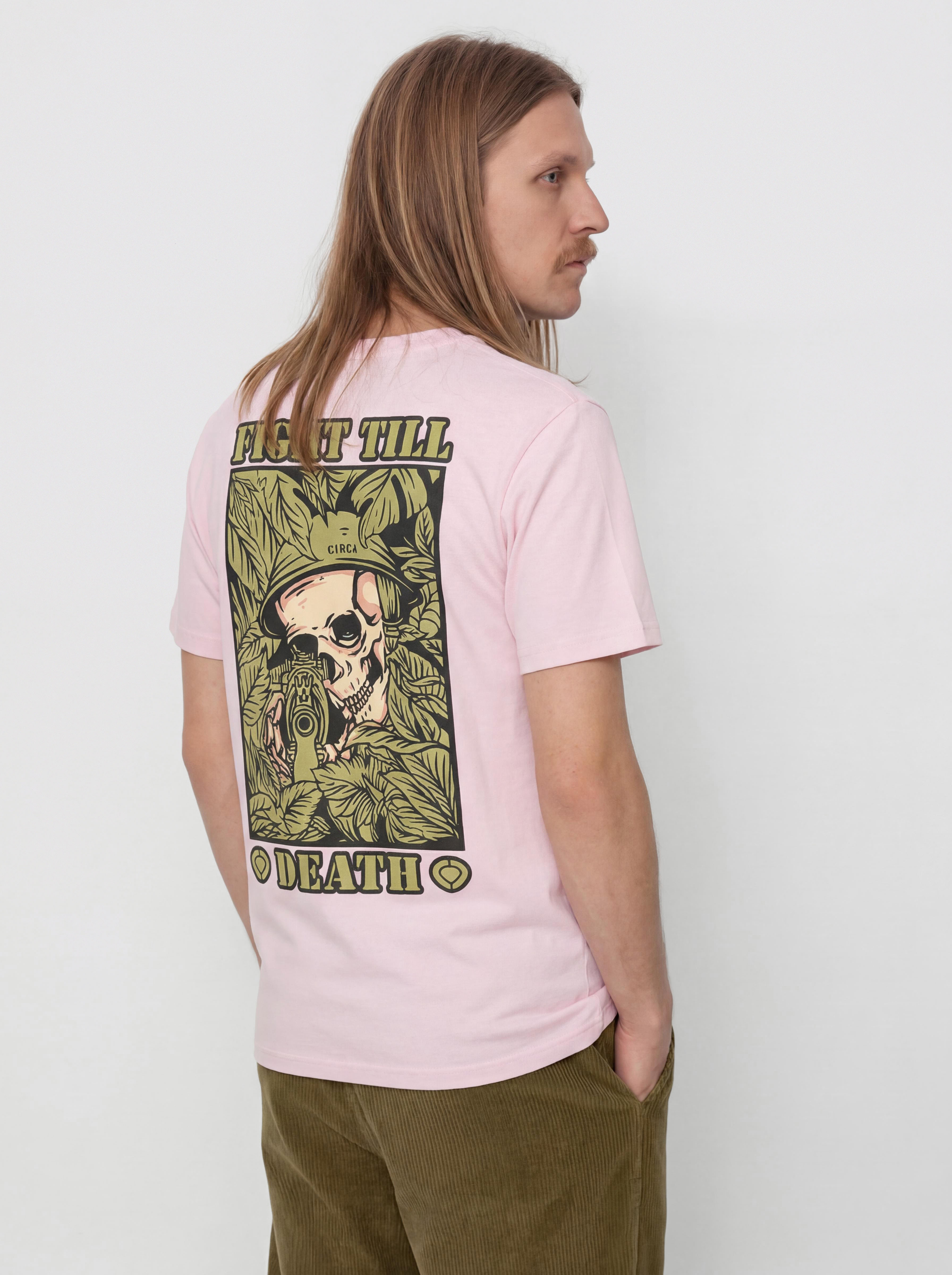 Tricou Circa Till Death (cotton pink)