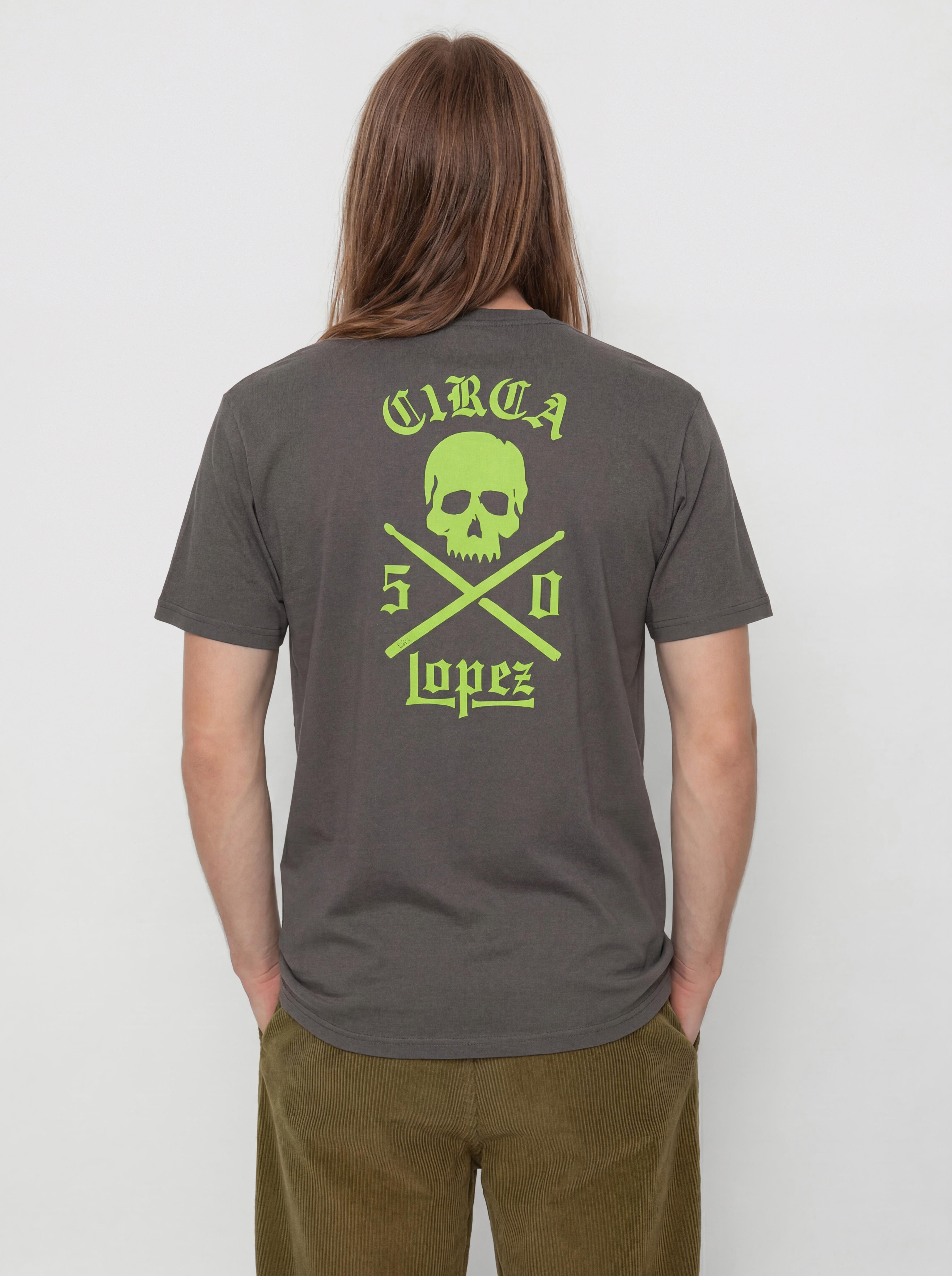 Tricou Circa Lopez 50 (anthracite/green)
