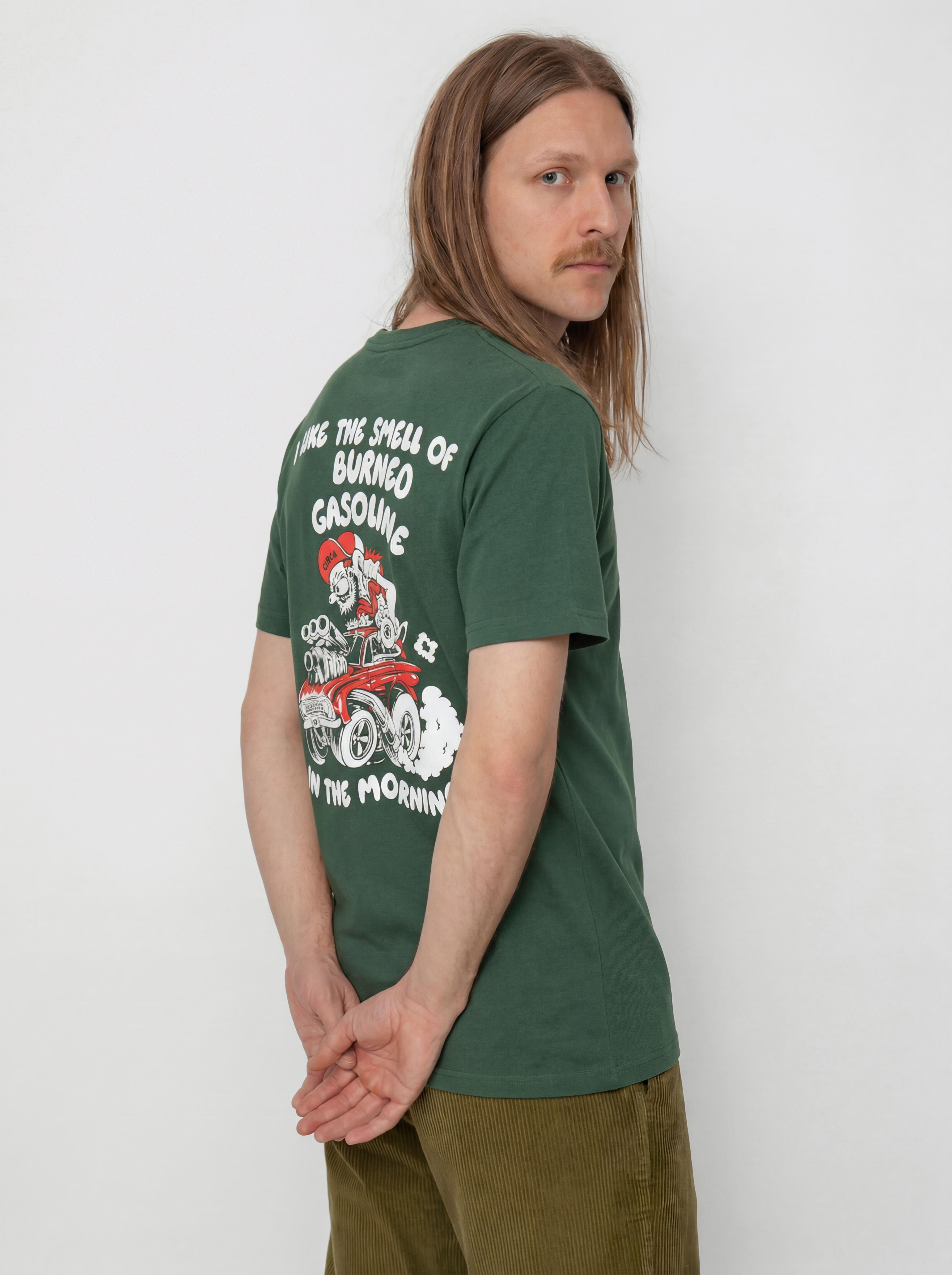 Tricou Circa Gasoline (bottle green)