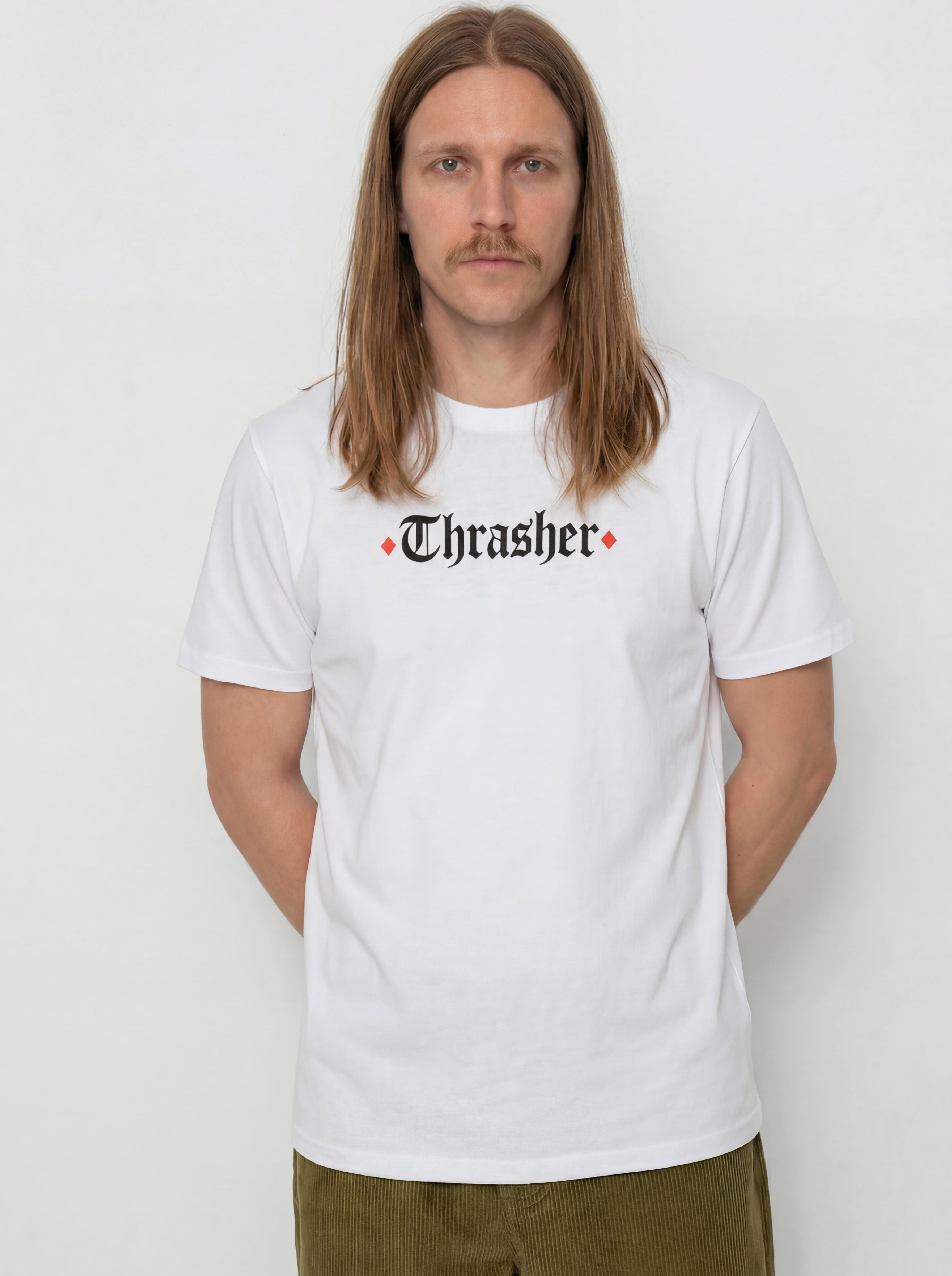 Tricou Thrasher x Spitfire The End Oath (white)