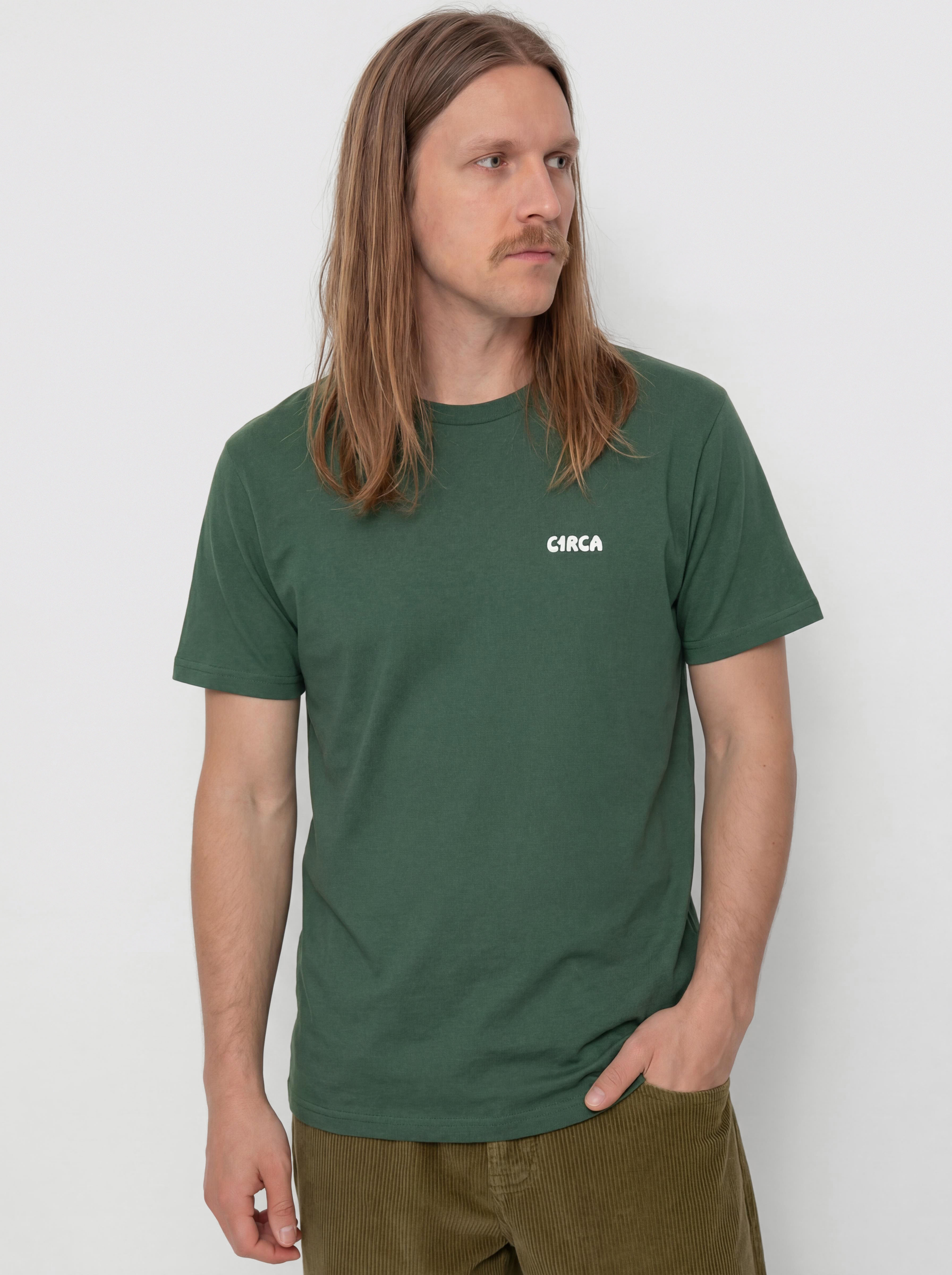 Tricou Circa Gasoline (bottle green)