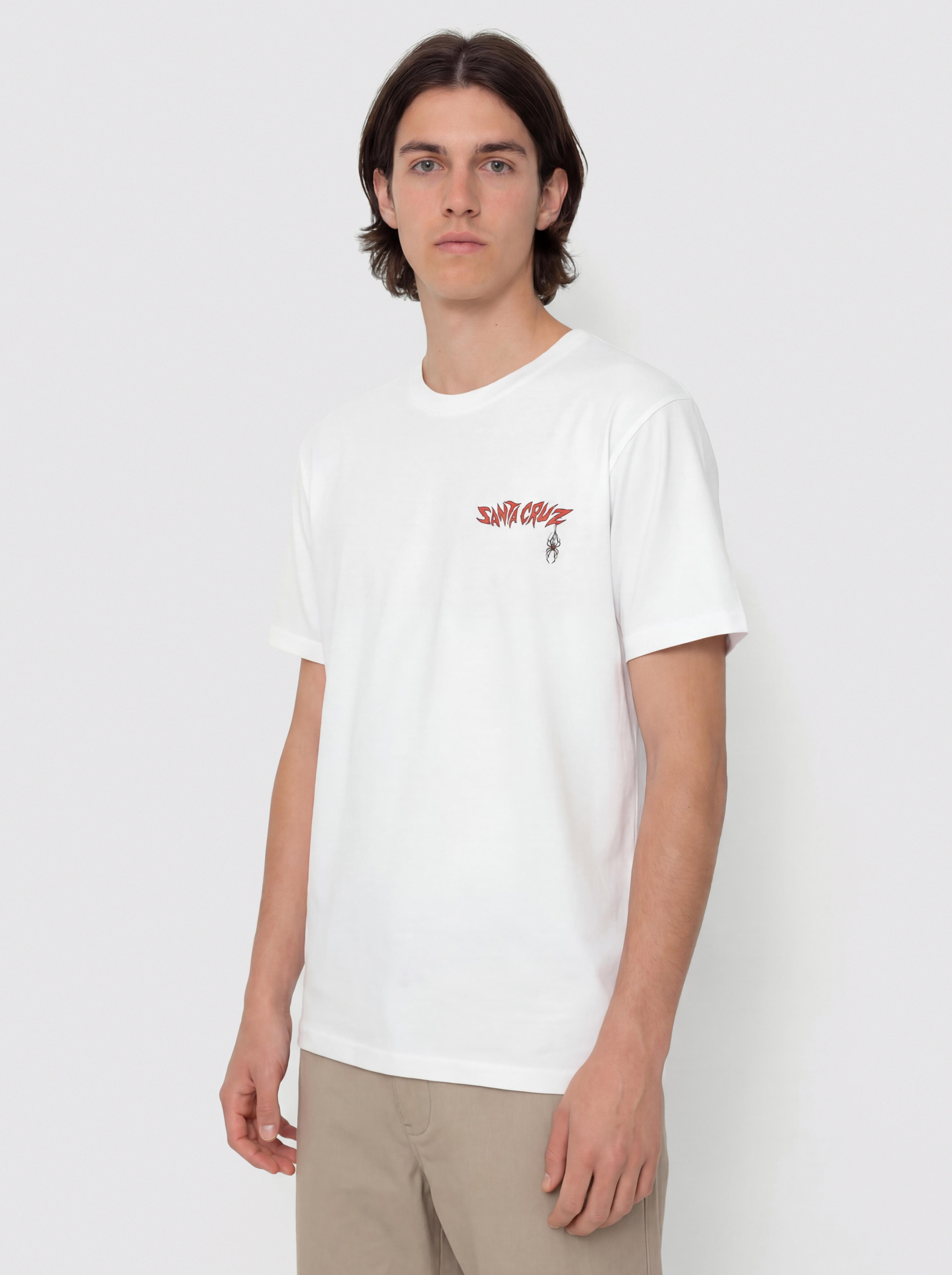 Tricou Santa Cruz Pace Torch Bones (white)